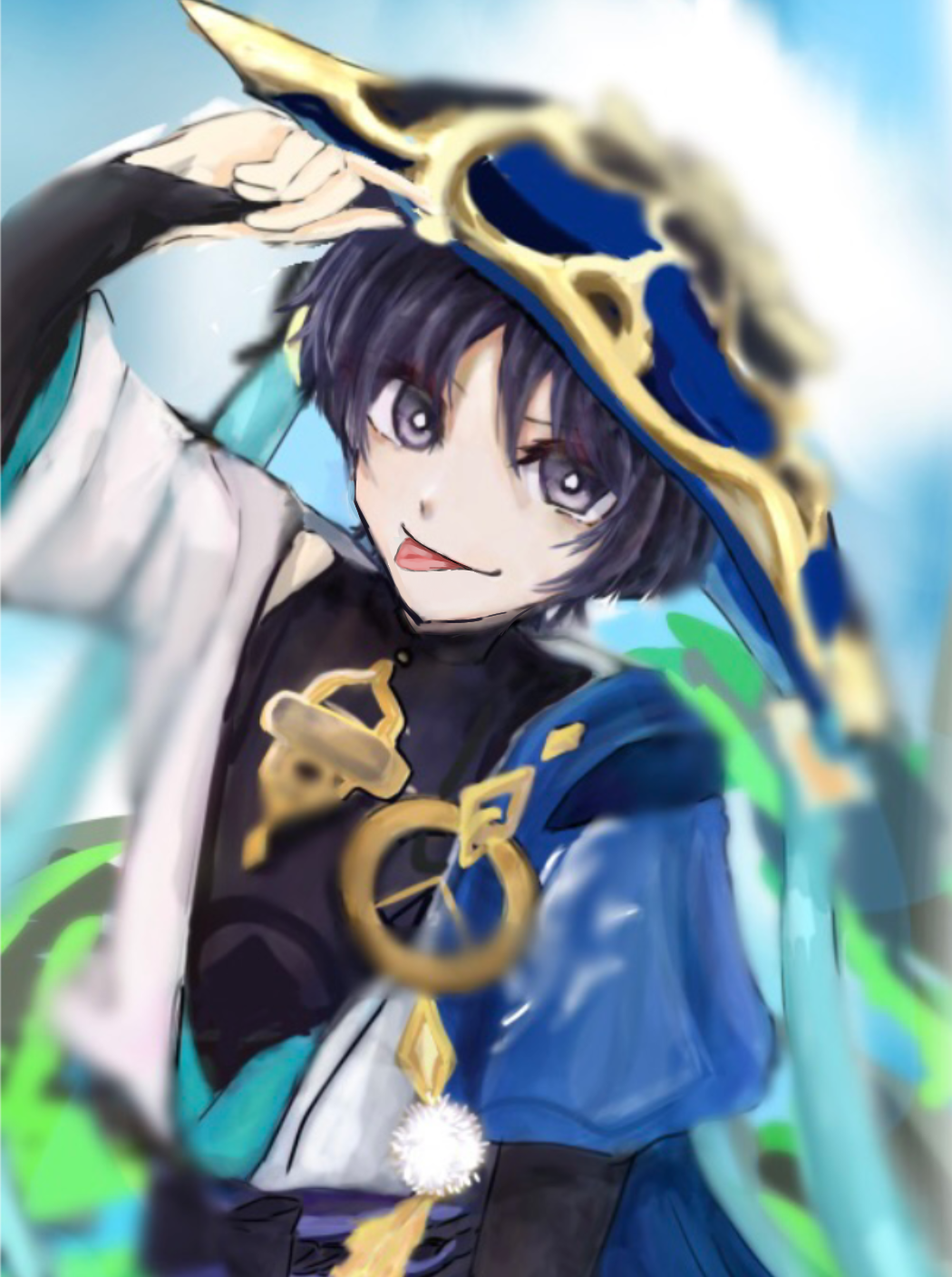 放浪者 ファンアート Genshin Impact | HoYoLAB