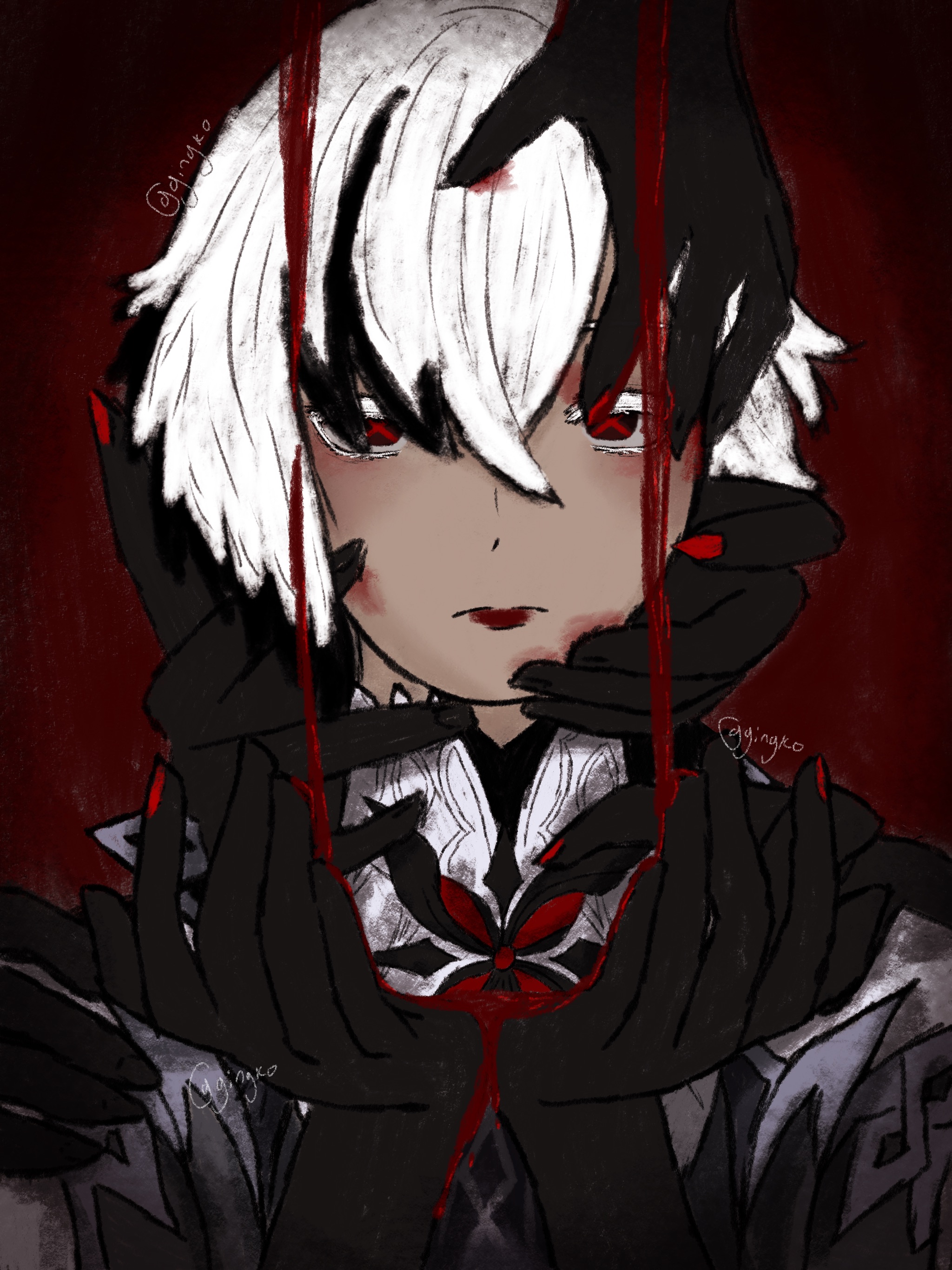 Arlecchino Fanart Genshin Impact HoYoLAB arlecchino-fanart-genshin-impact-hoyolab