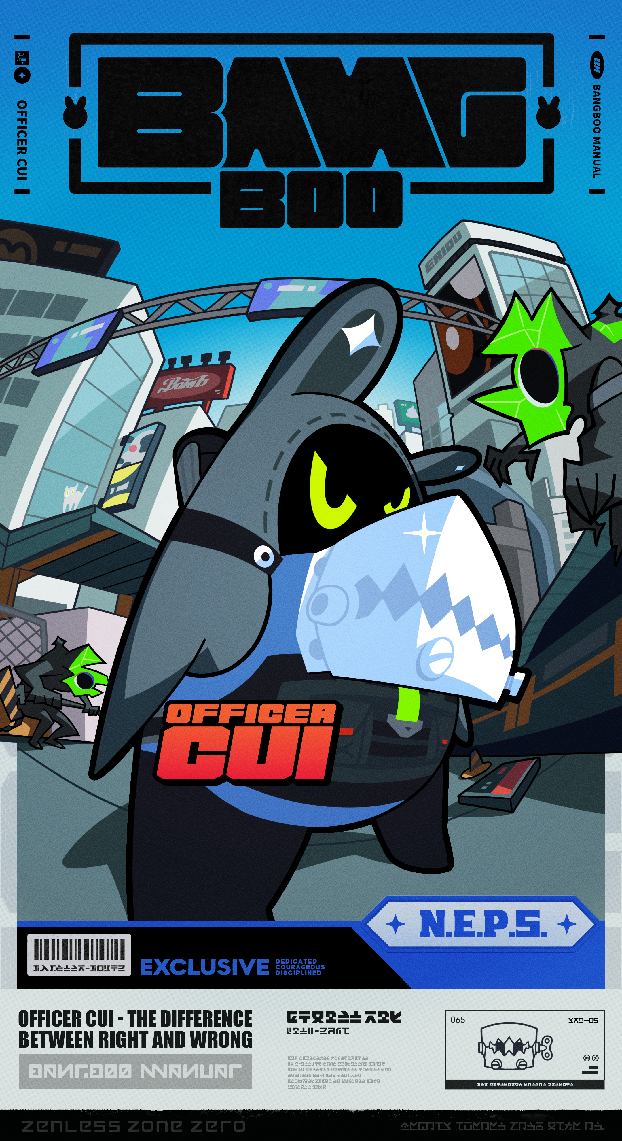 Bangboo Manual | Officer Cui Zenless Zone Zero | HoYoLAB