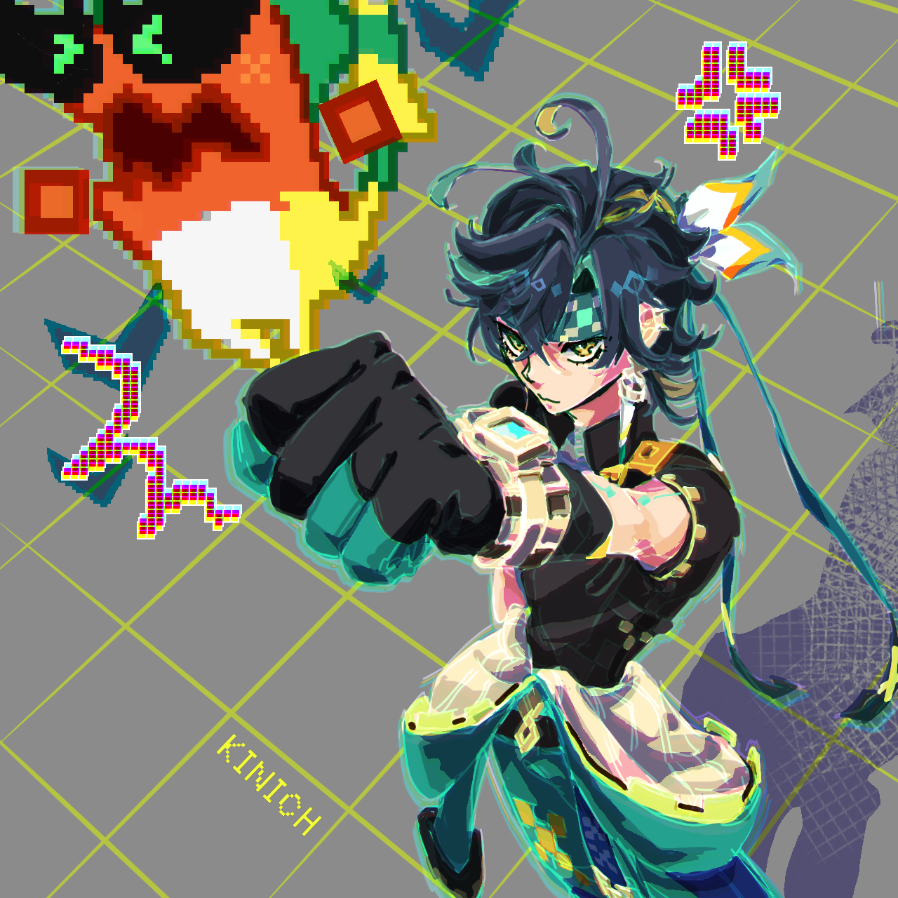 キィニチ描いてみた Genshin Impact | HoYoLAB