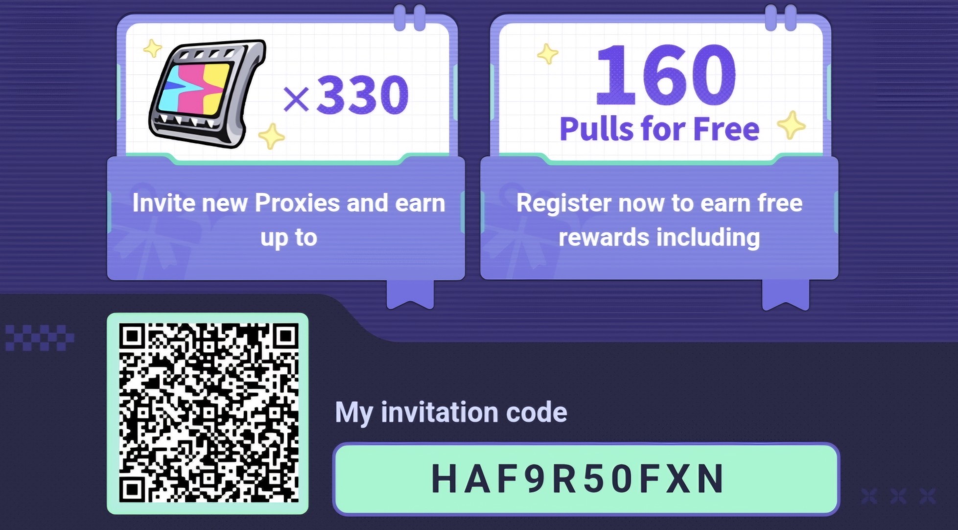 New Proxies Invite Code Zenless Zone Zero | HoYoLAB