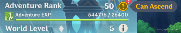 When you finally ascend your Adventure Rank. Genshin Impact | HoYoLAB