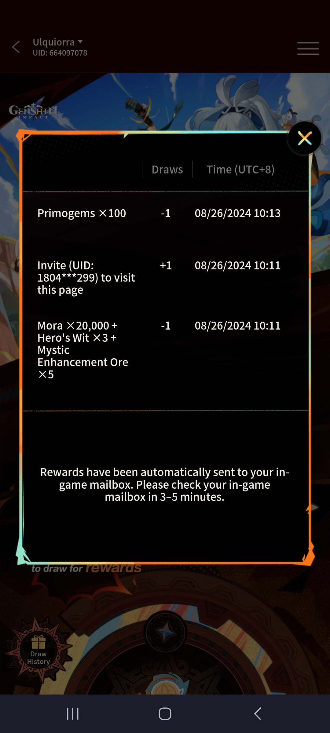 heehee I got 100 primogems Genshin Impact | HoYoLAB
