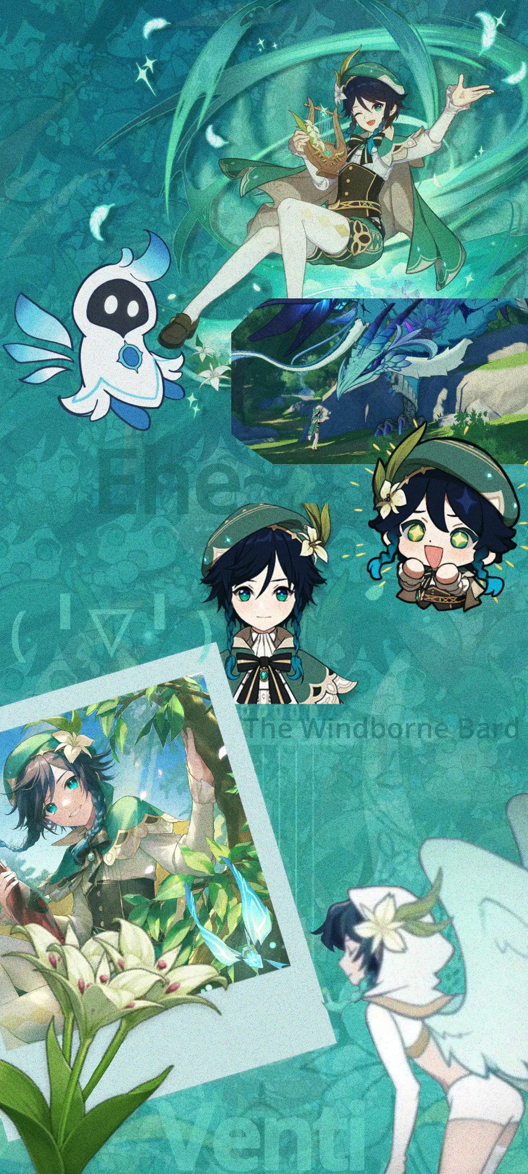 Venti wallpapers! Genshin Impact HoYoLAB