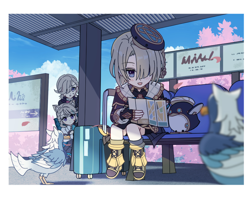 フレミネくん一人旅しても心配でリネリネがこっそり見守ってそう