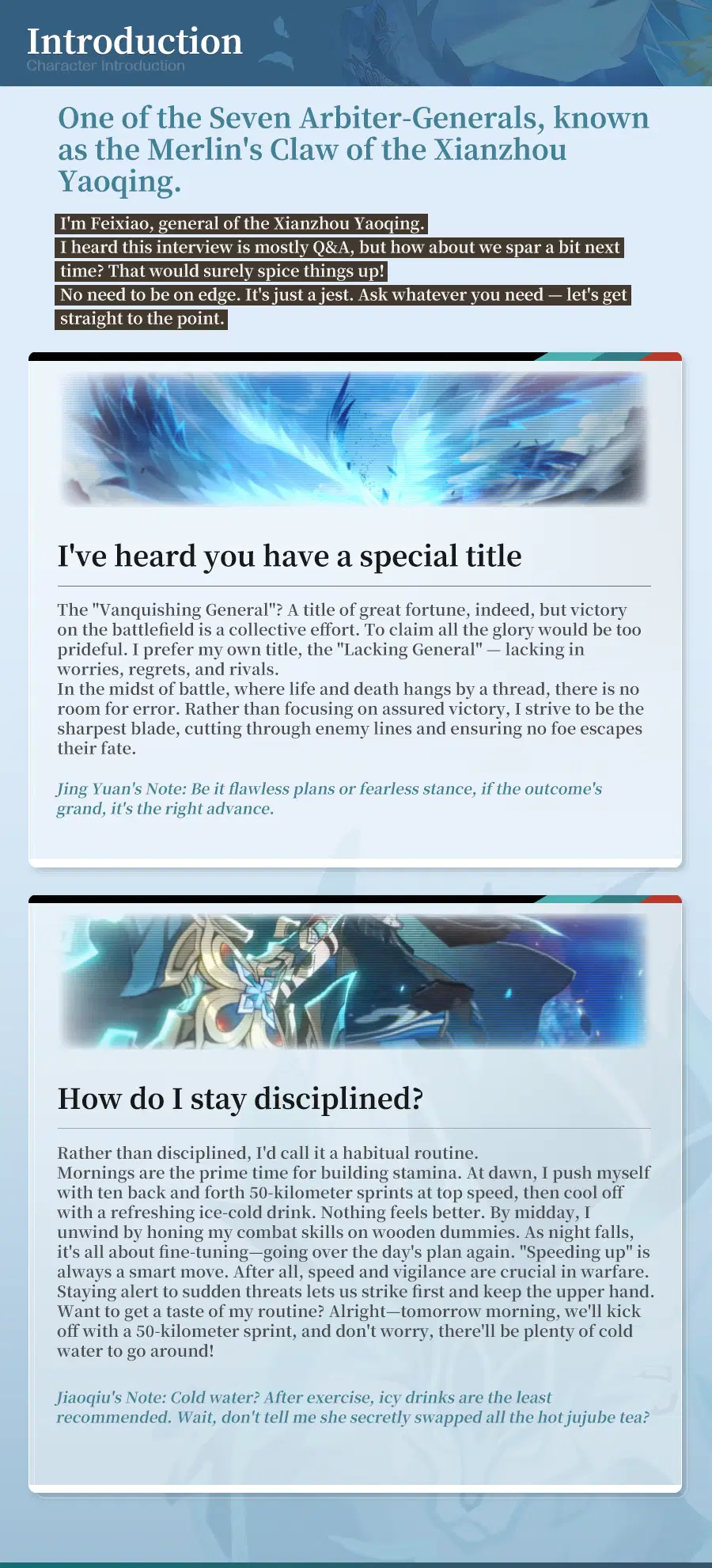 Character Preview | Feixiao Honkai: Star Rail | HoYoLAB