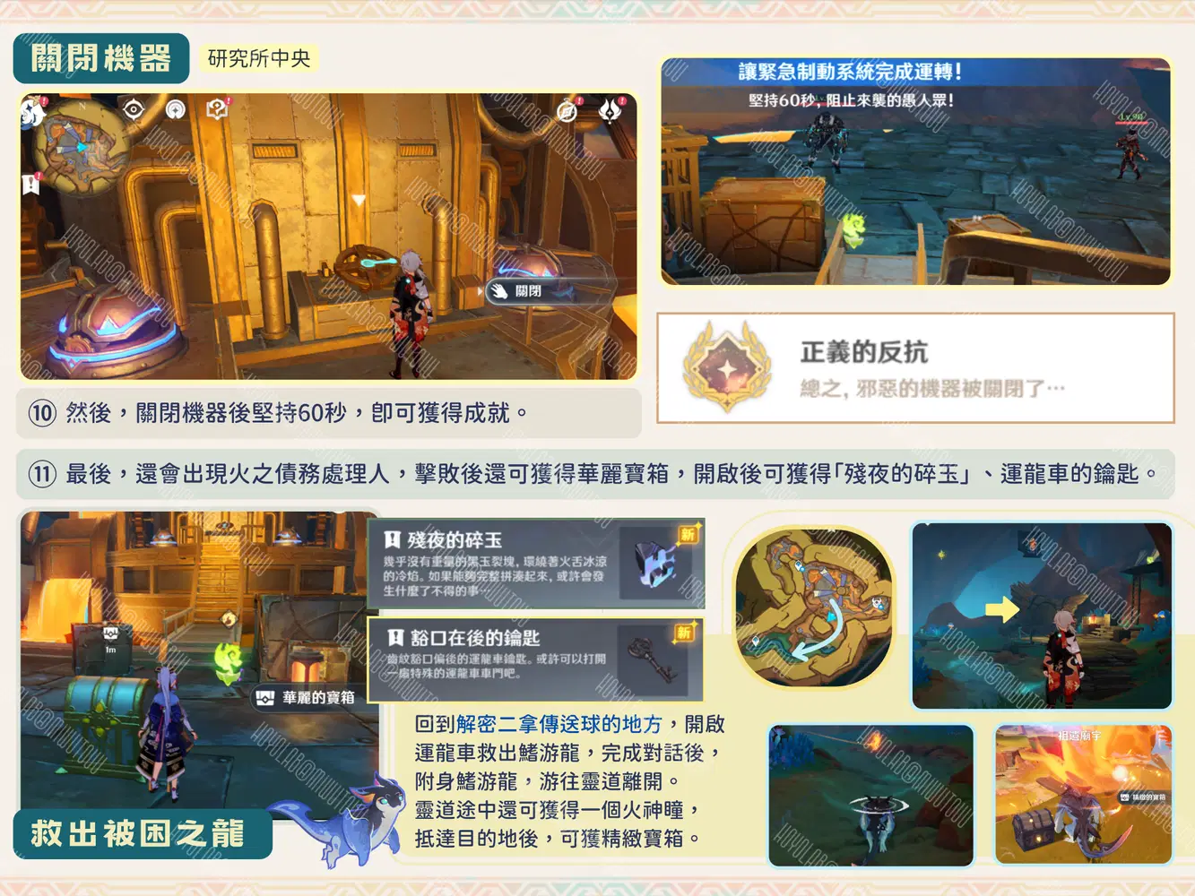 納塔隱藏地圖】關閉燃素開採研究所的機器，成就《正義的反抗》、獲取「殘夜的碎玉」開啟「夜魂試煉之所」 Genshin Impact | HoYoLAB