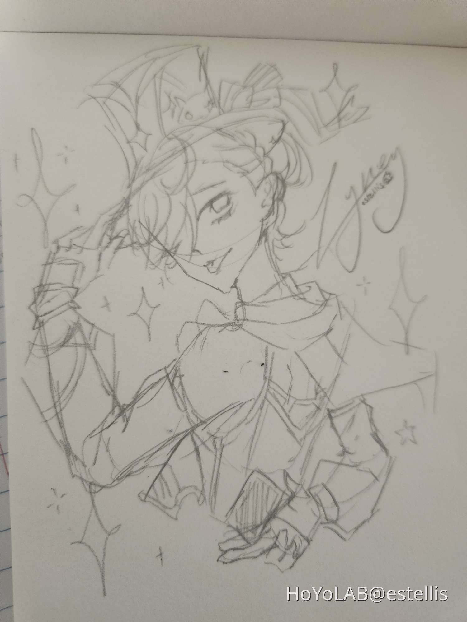 doodled the rizzler (lyney man) Genshin Impact | HoYoLAB