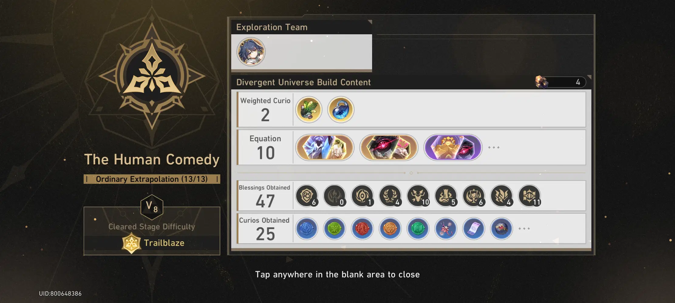 Yunli beat Divergence Universe V8 alone Honkai: Star Rail | HoYoLAB