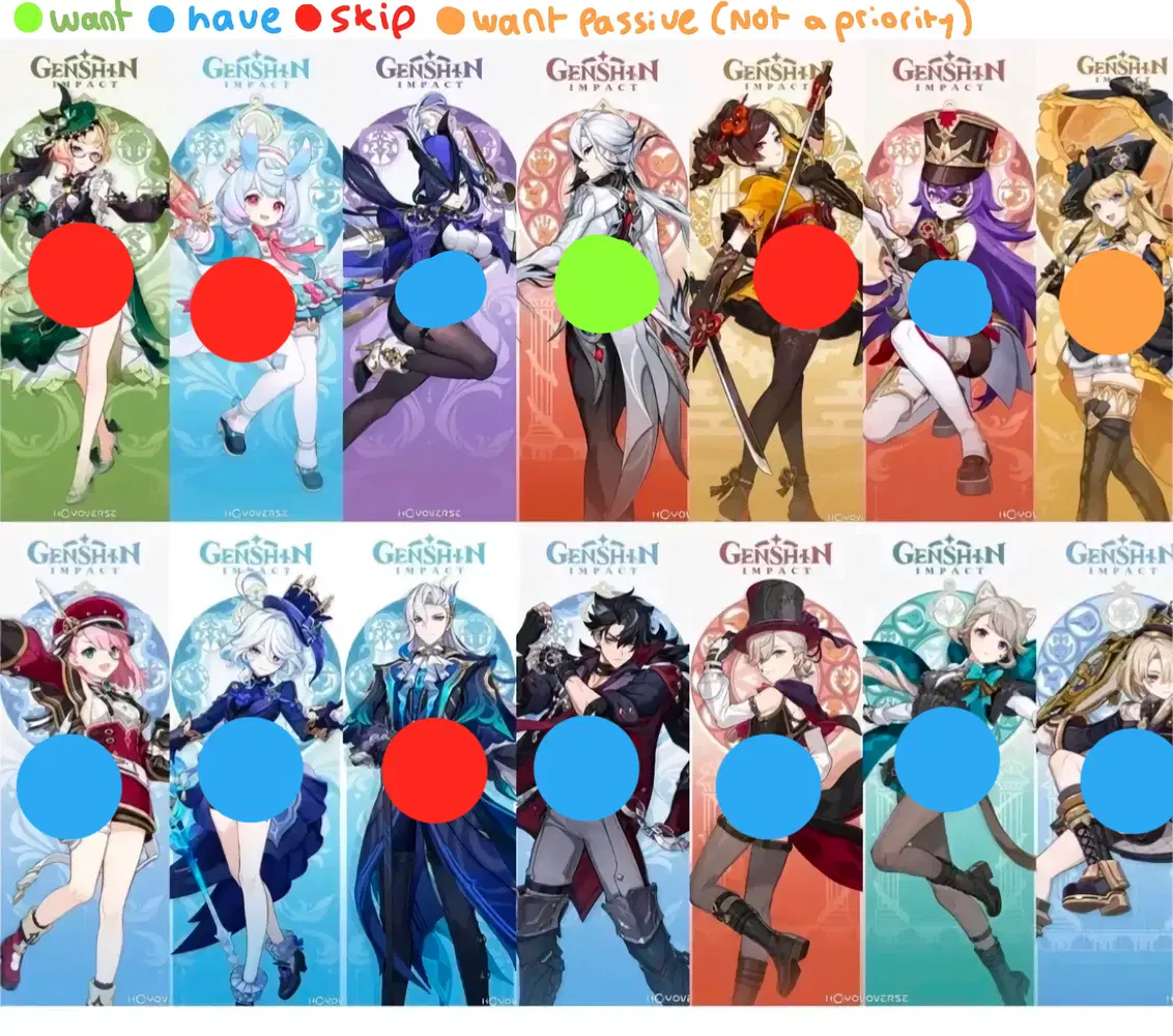 Fontaine chatacters Genshin Impact | HoYoLAB