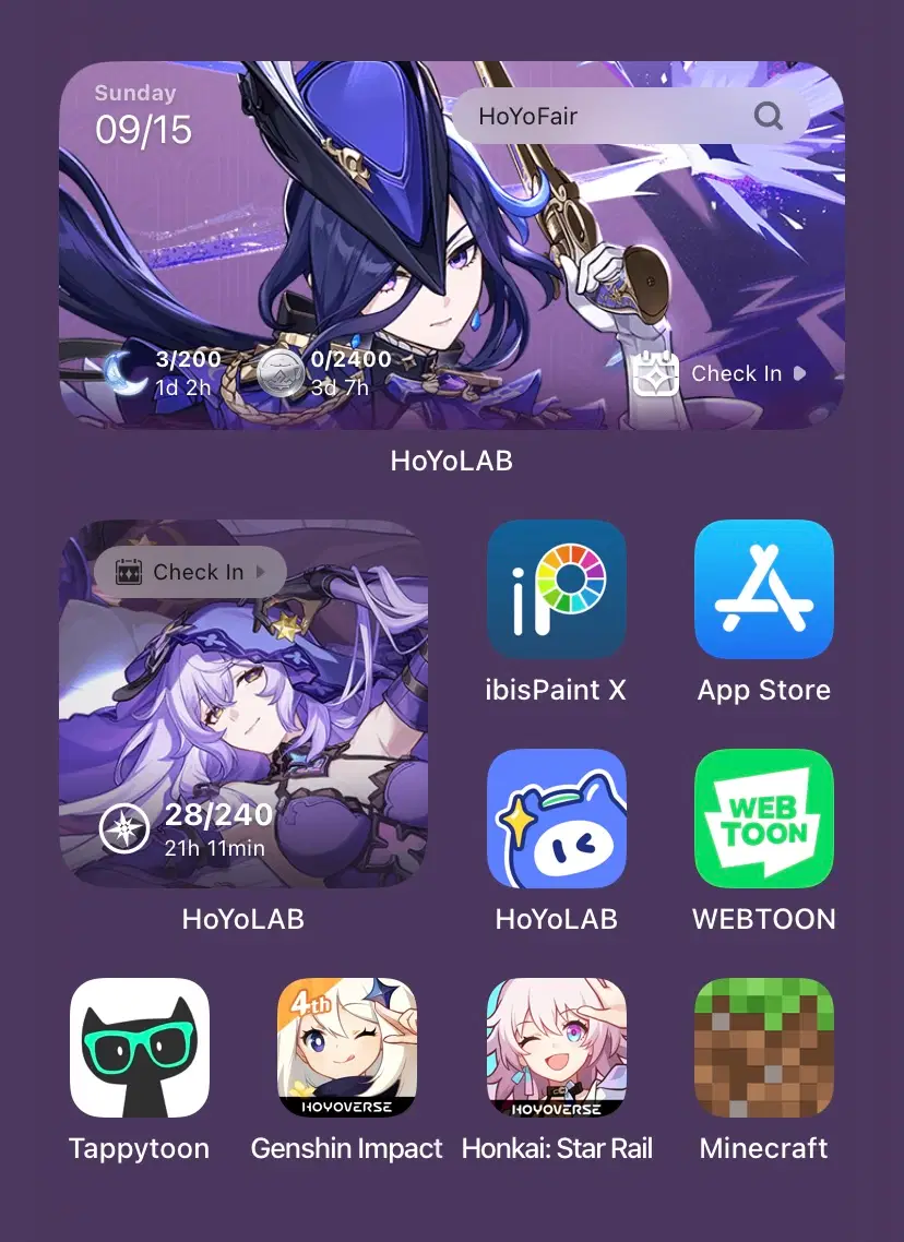 The sacrifices of an Emilie main who lives for purple… Genshin Impact HoYoLAB