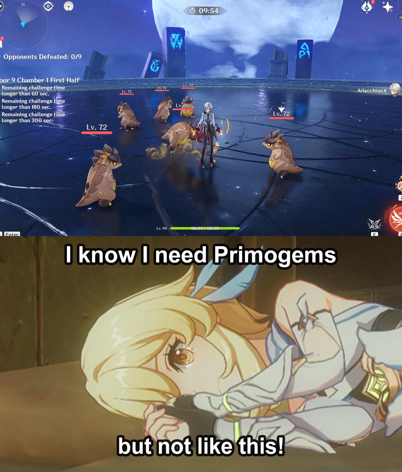 [185] Floor 9 is both too easy and too hard at the same time Genshin