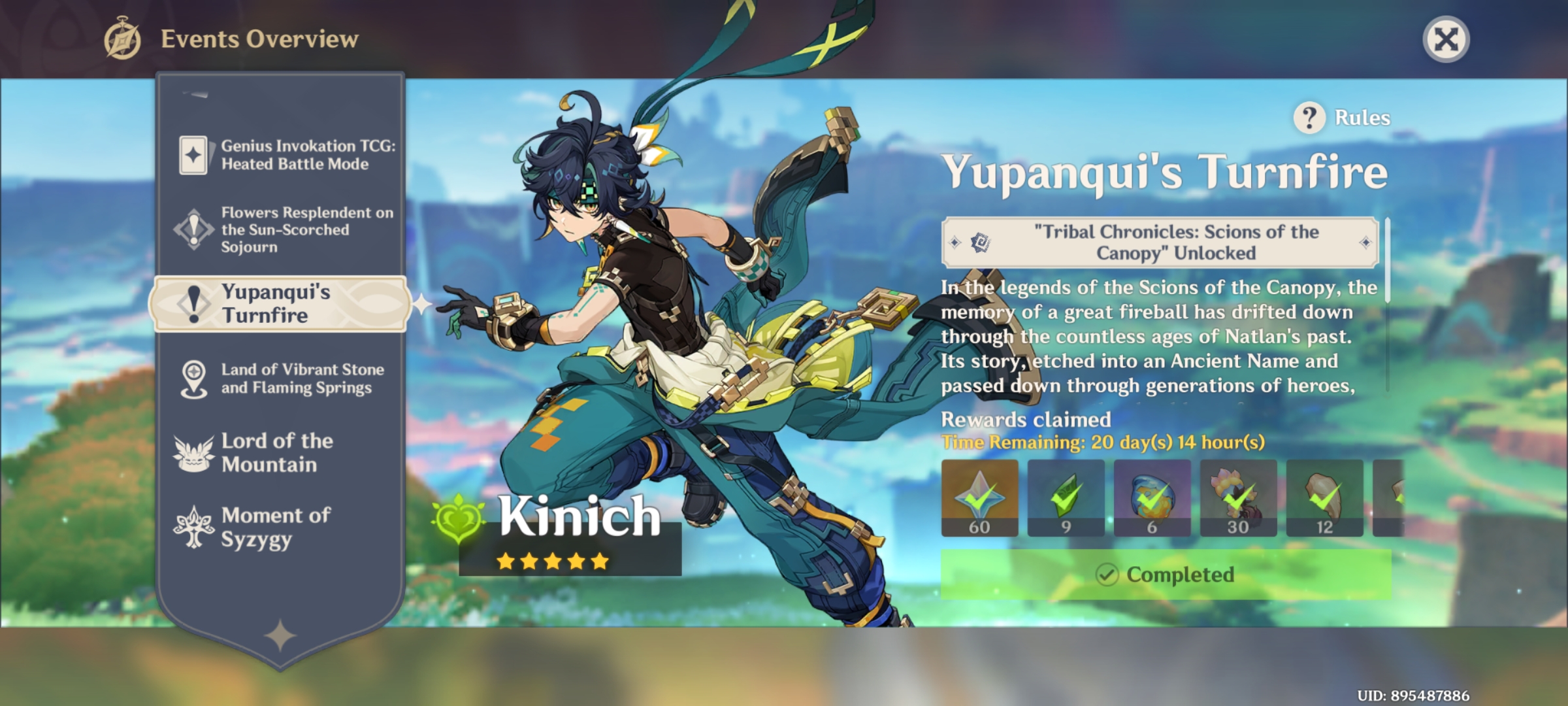completed within 1 hour after release Genshin Impact | HoYoLAB