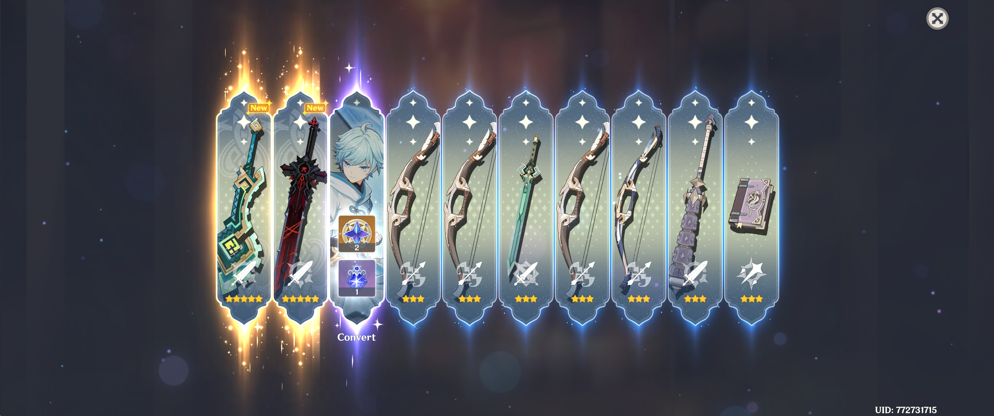 My first and second double 5 star pull Genshin Impact | HoYoLAB