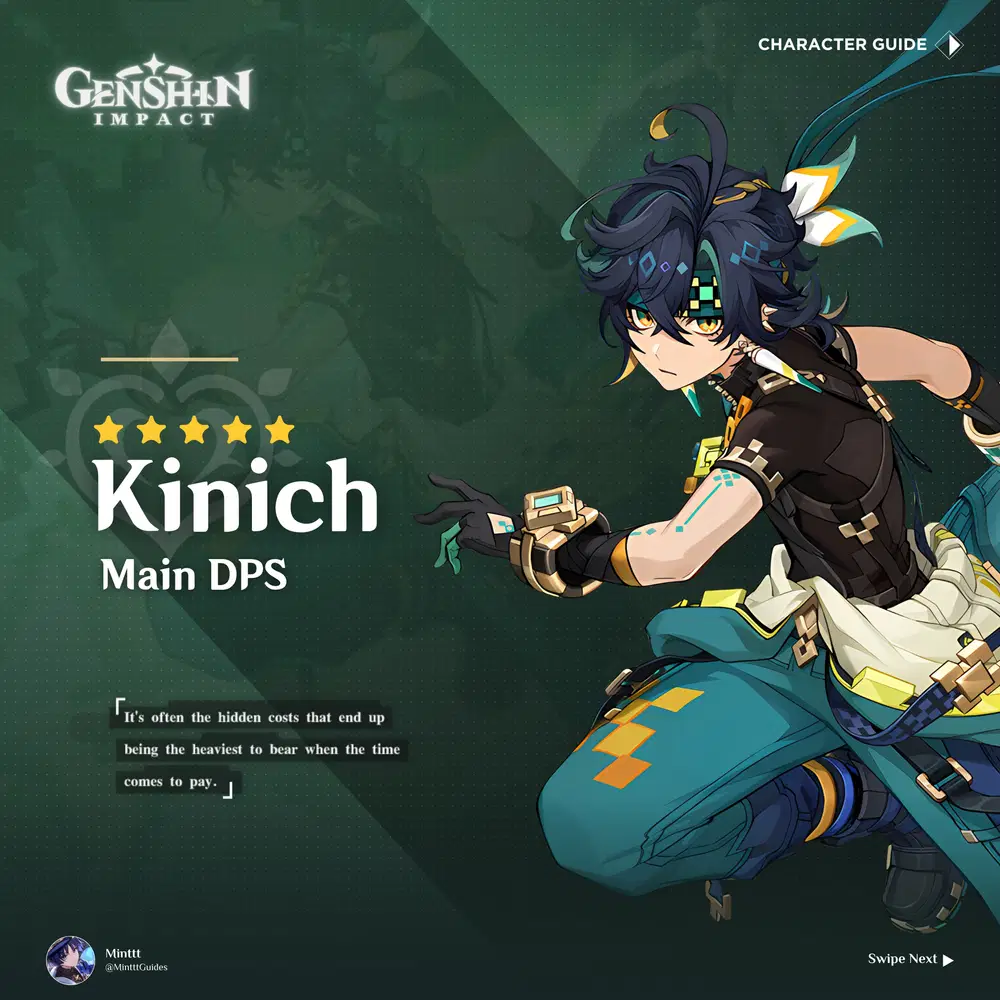 Unleashing the Power of the Genshin Impact Kinich Build – A Comprehensive Guide to Maximize Damage in Teyvat
