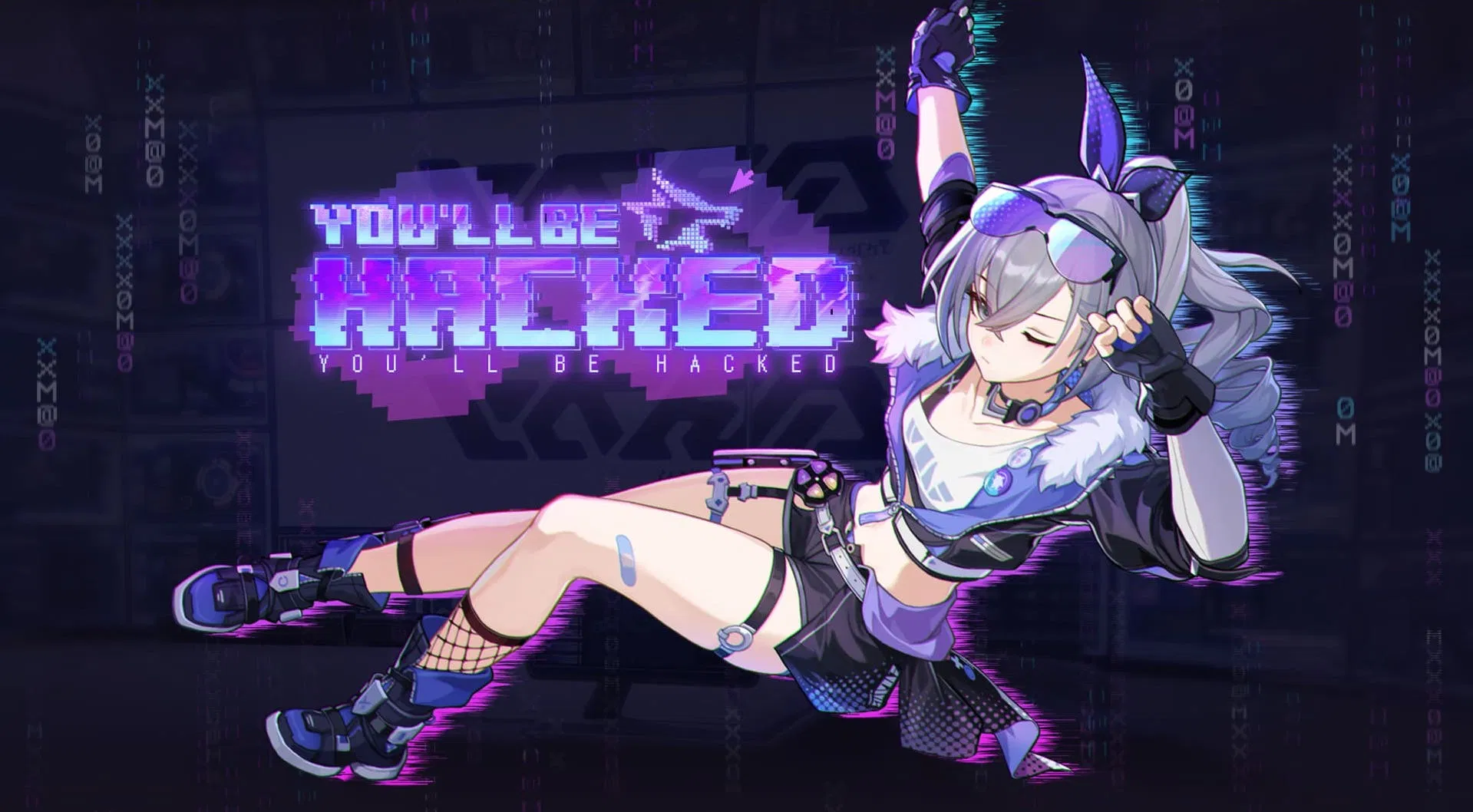 Silver wolf fan badge post ! Honkai Star Rail HoYoLAB