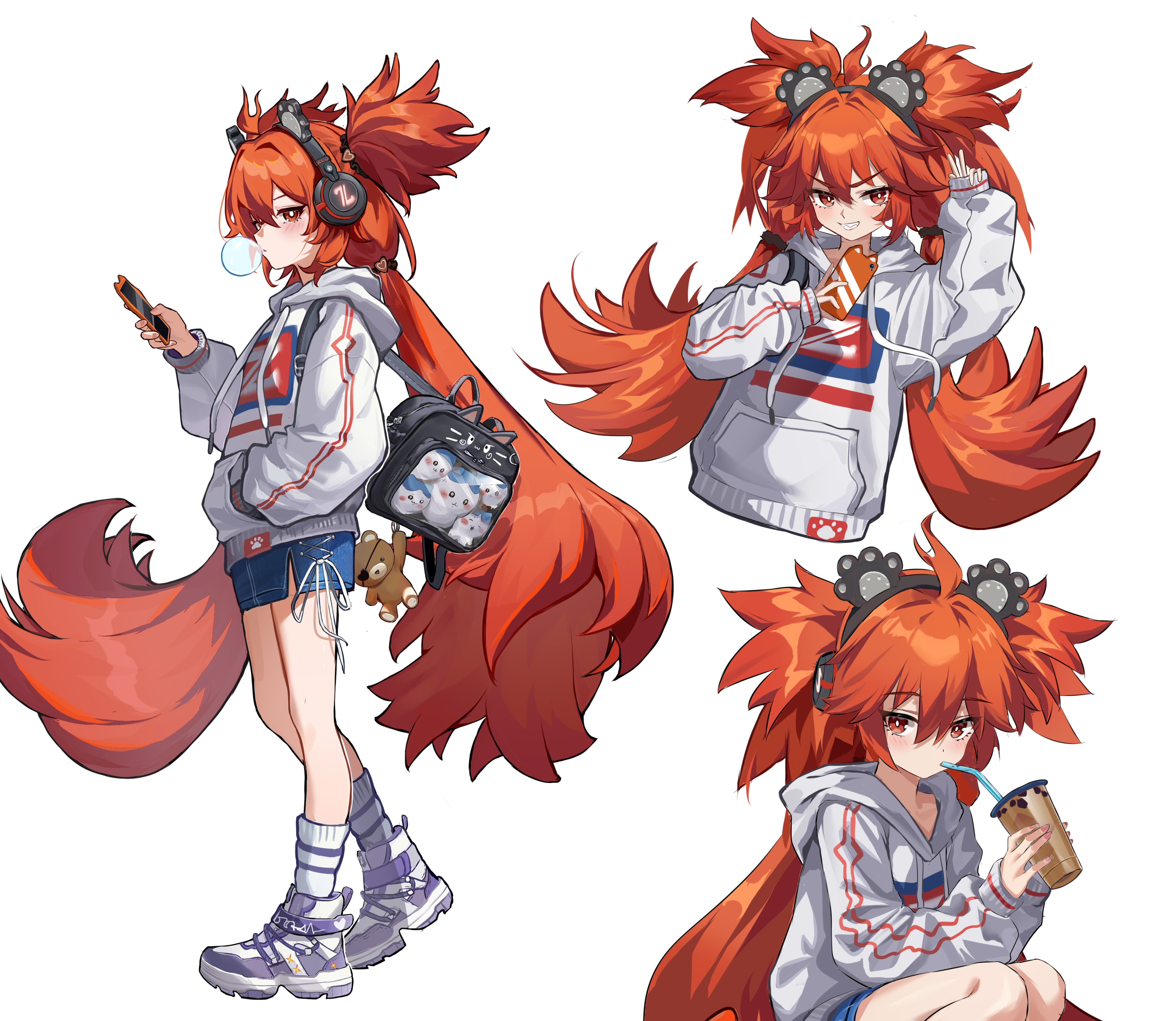 ミド☆˚✧₊⁎❝᷀ Casual Student Koleda, without eyepatch Zenless Zone Zero