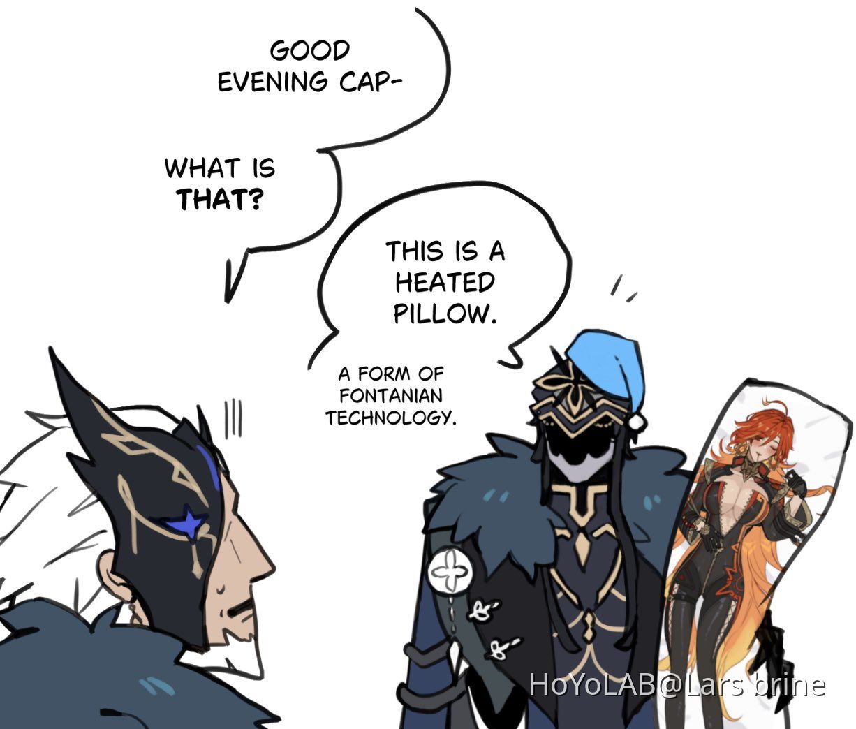 Heated Pillow🔥 Genshin Impact HoYoLAB