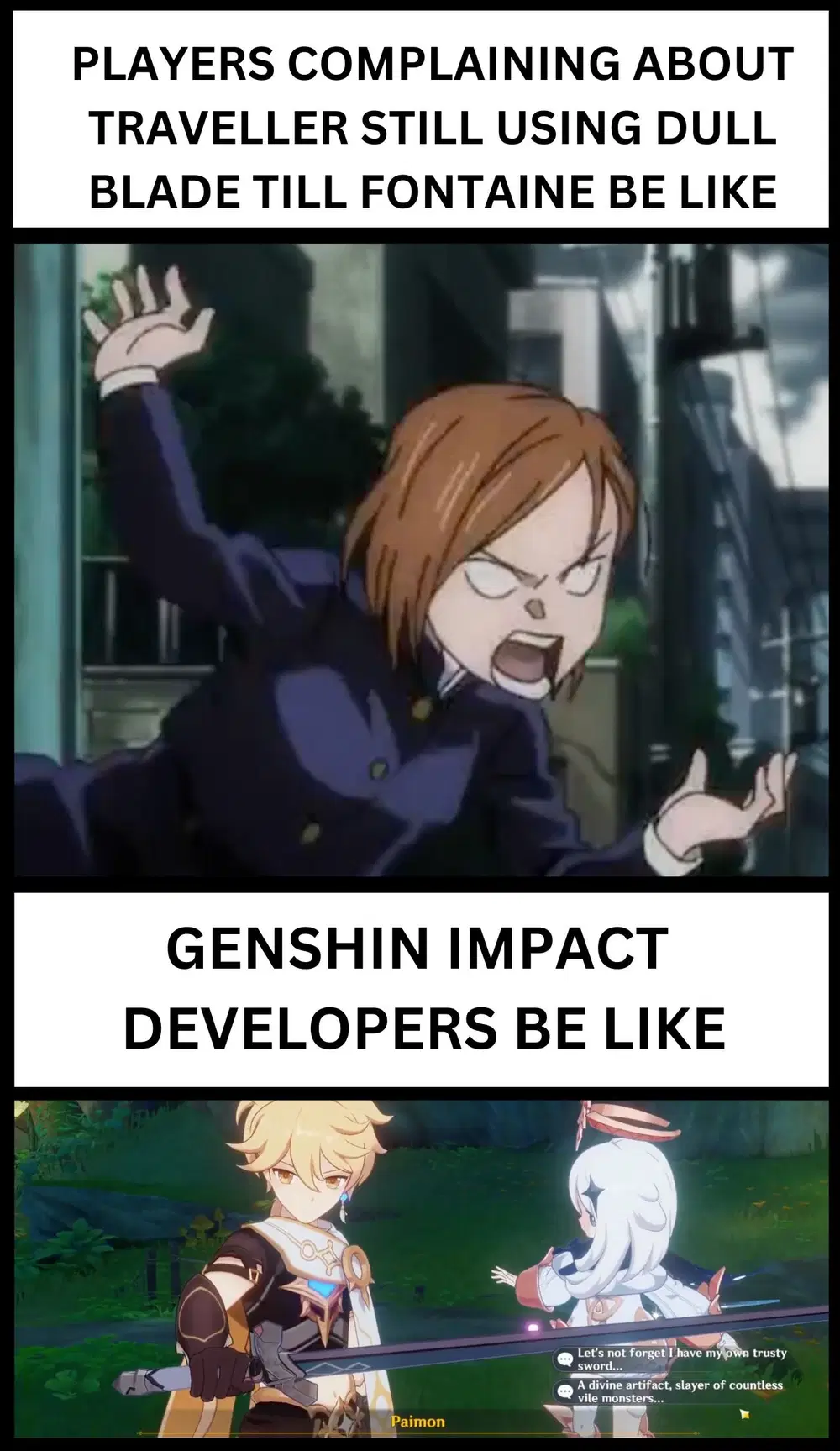 HOW HOYOVERSE AND PLAYERS REACT TO THE DULL BLADE ISSUE Genshin 