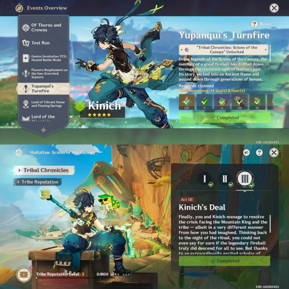 𝑻𝒓𝒊𝒃𝒂𝒍 𝑪𝒉𝒓𝒐𝒏𝒊𝒄𝒍𝒆𝒔: 𝒀𝒖𝒑𝒂𝒏𝒒𝒖𝒊’𝒔 