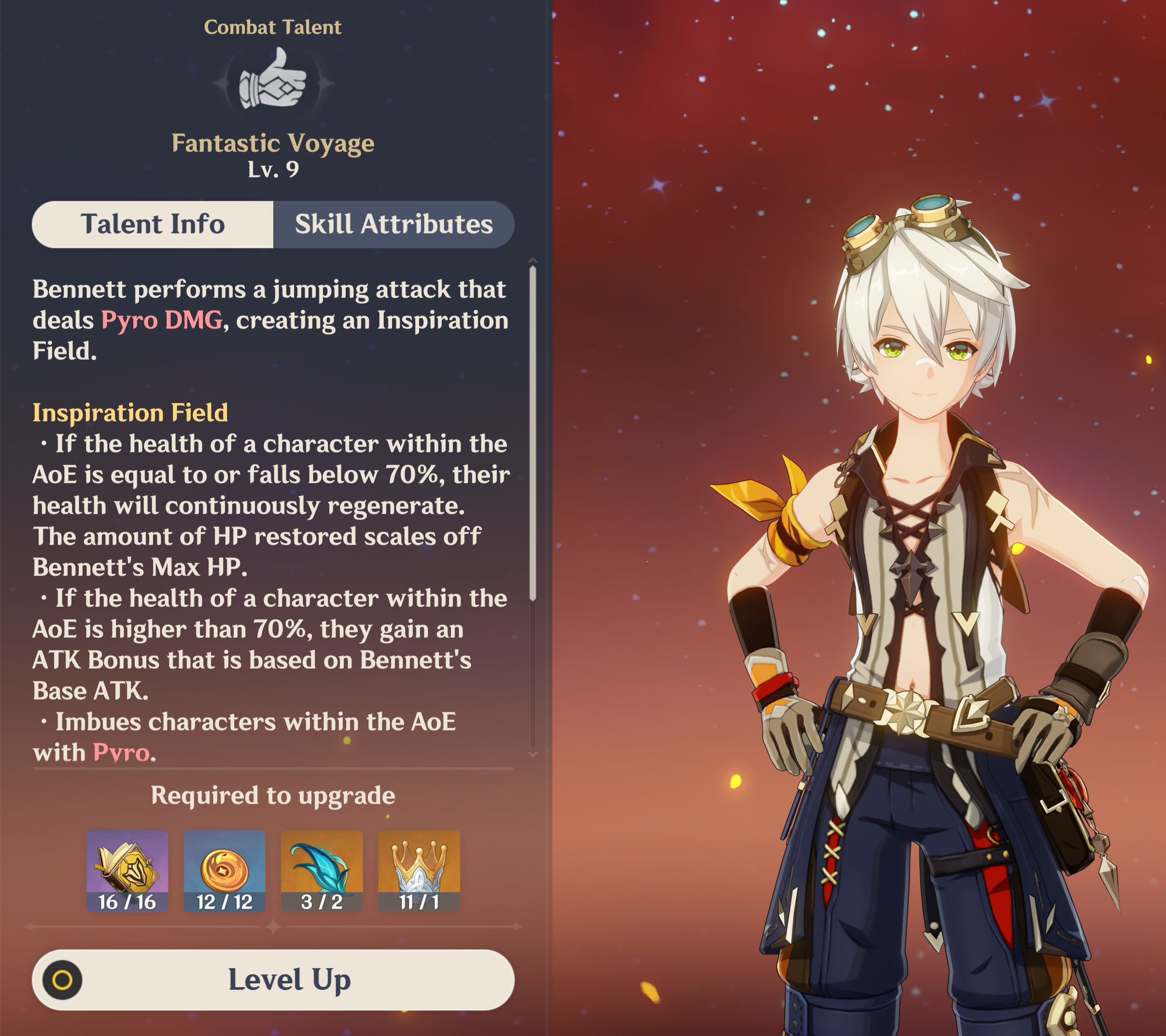 Bennett gets the first of my crowns! What was the first character's ...