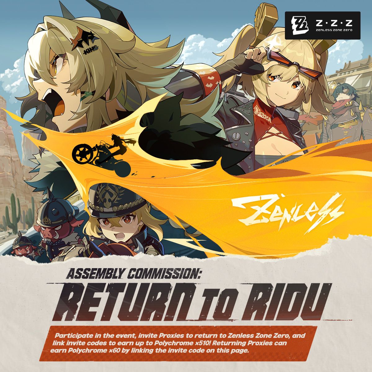 The "Assembly Commission Return to Ridu" web event is live