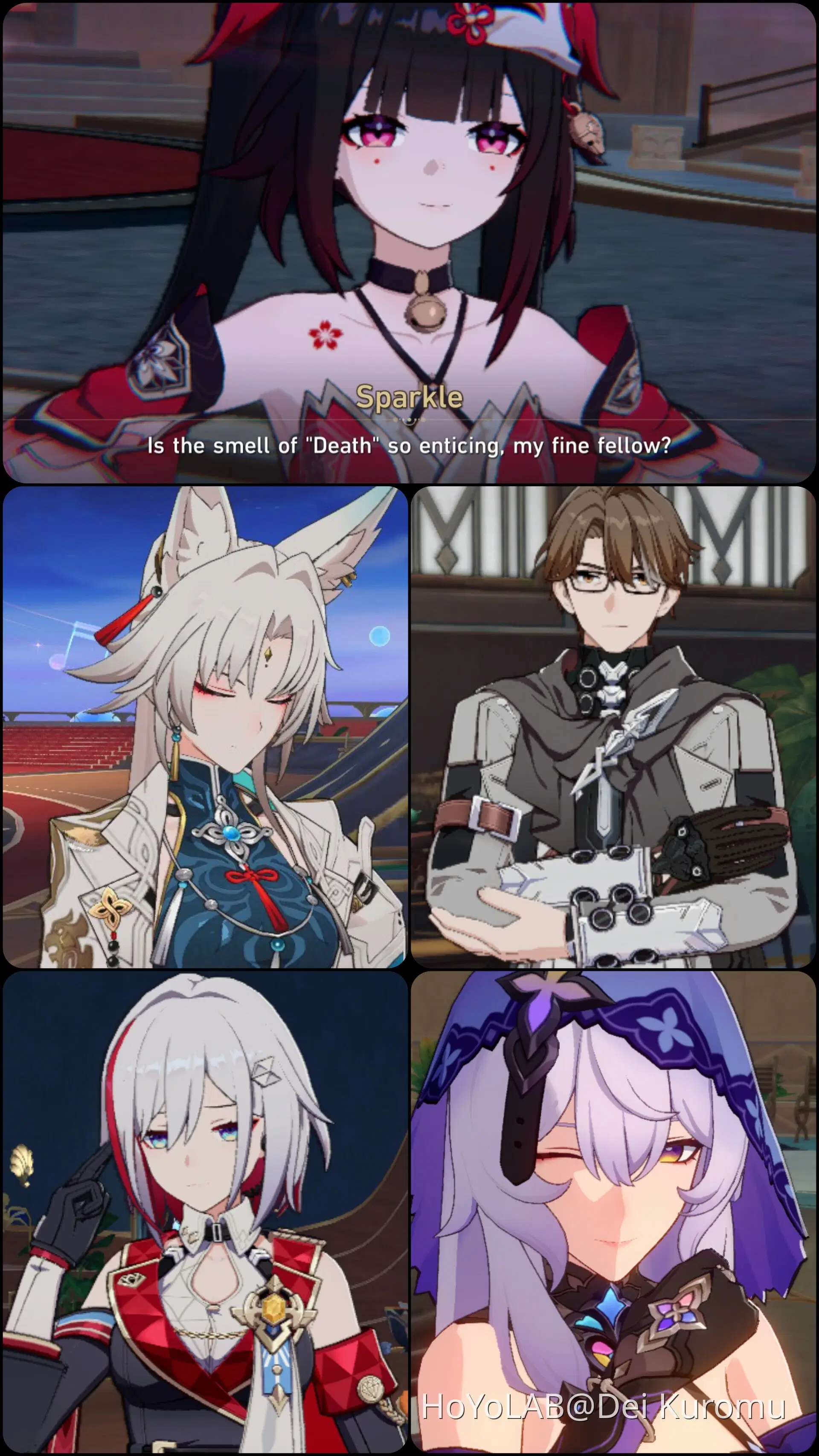 Wrong selection of people to ask that question, Sparkle [Fan Badge Post