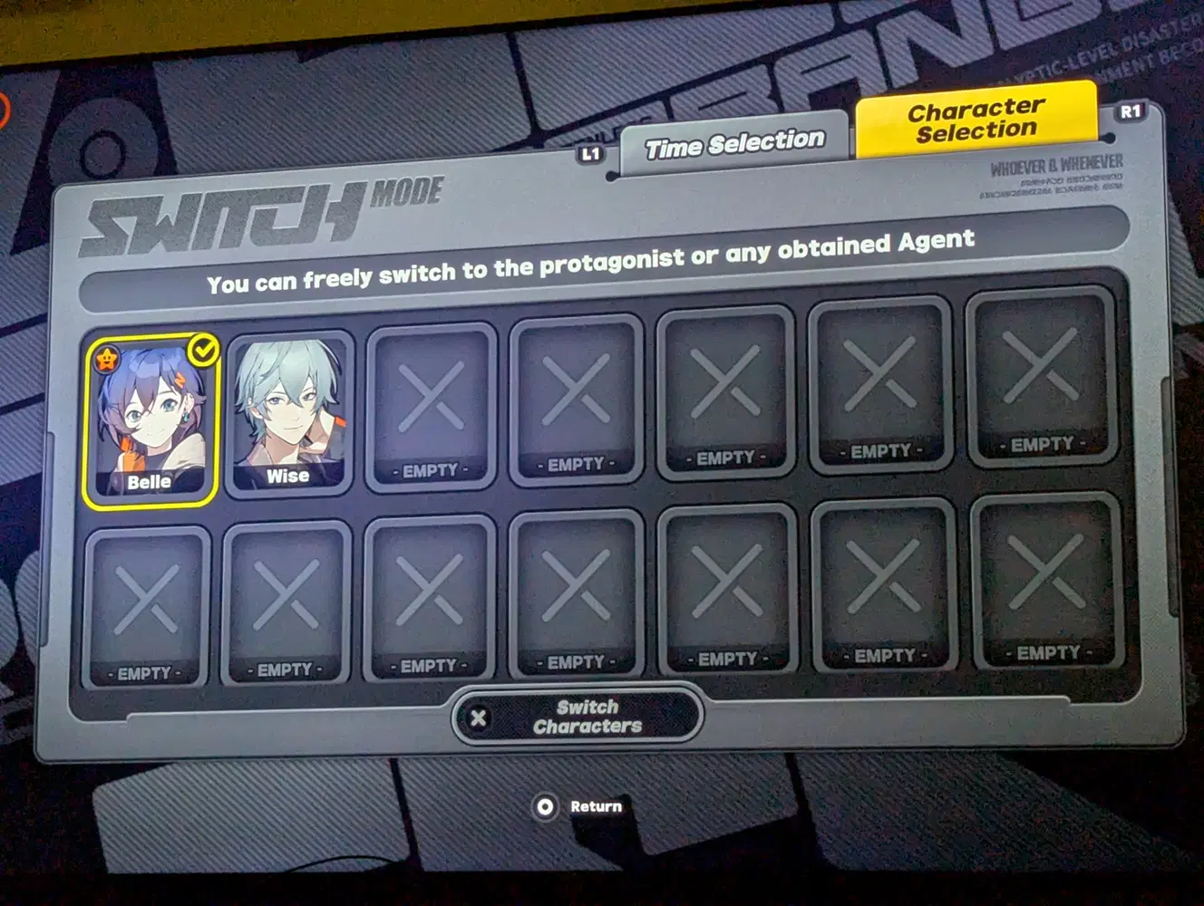 Can’t switch? Zenless Zone Zero | HoYoLAB