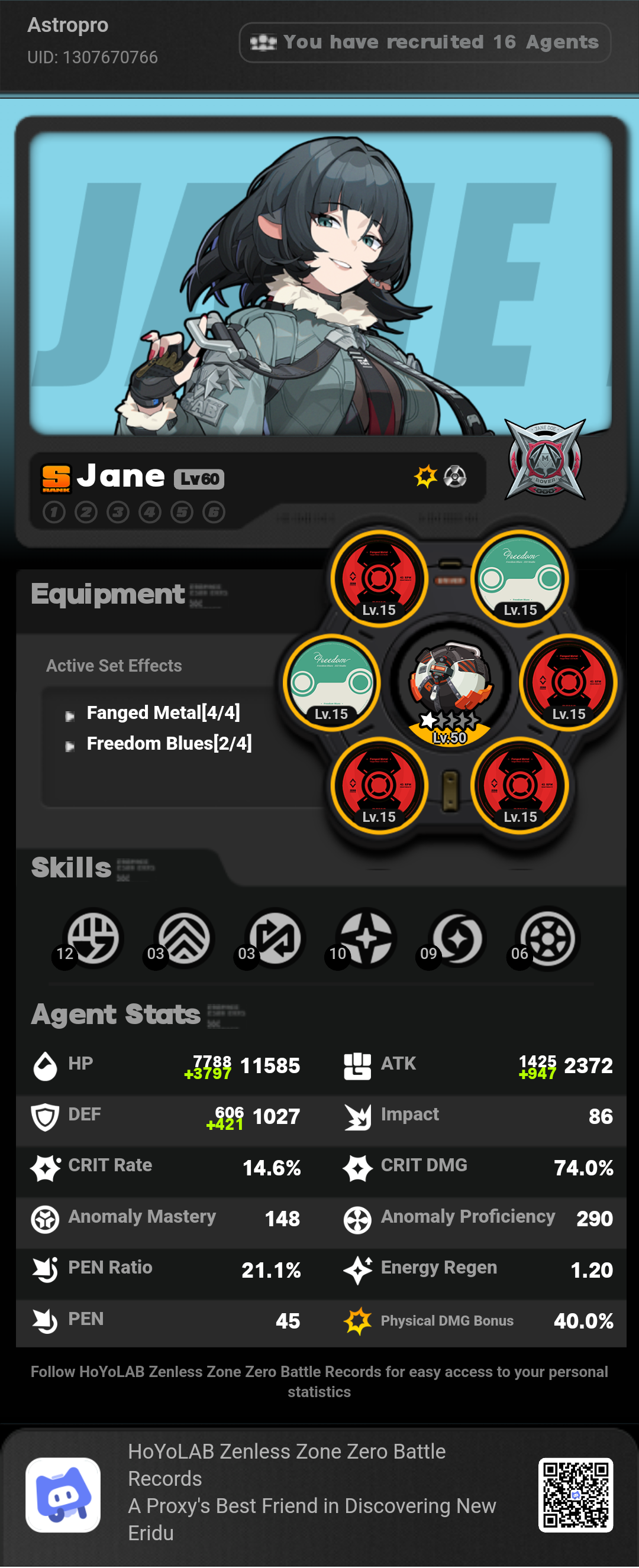Jane build | suggestions and discussion Zenless Zone Zero | HoYoLAB