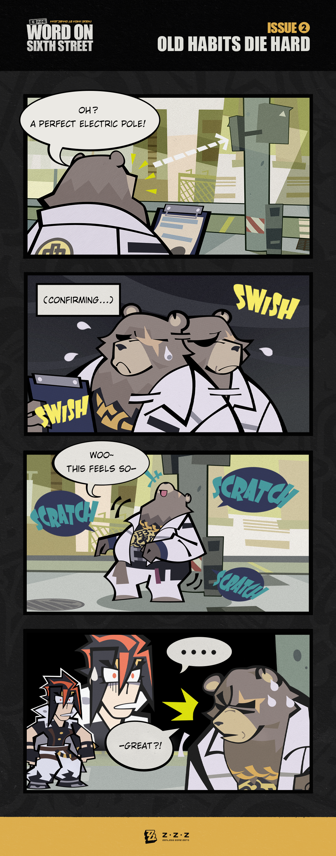 Ben moment Zenless Zone Zero HoYoLAB