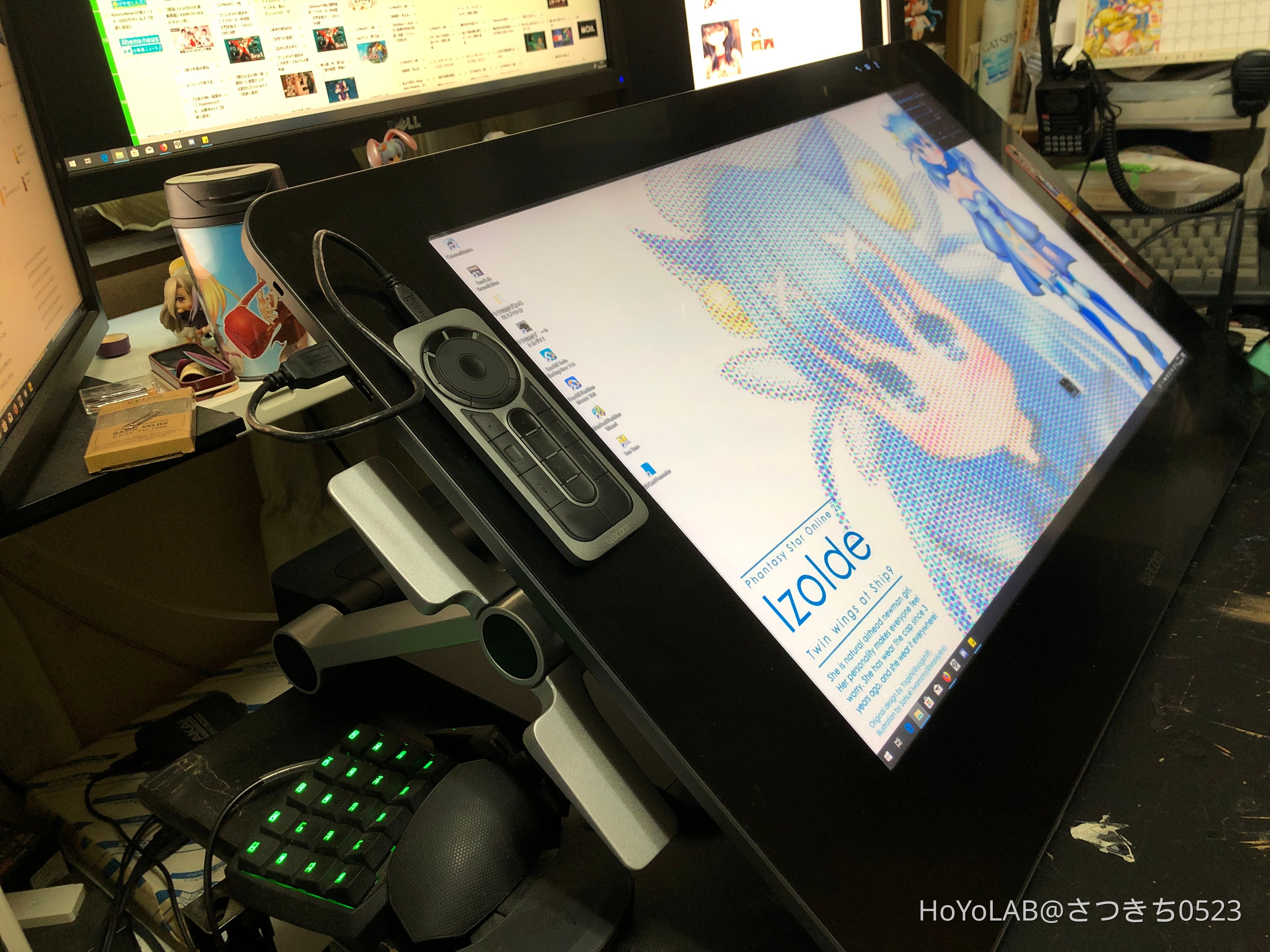 液タブの純正スタンドを、汎用のモニターアームに変えた話（買い替える