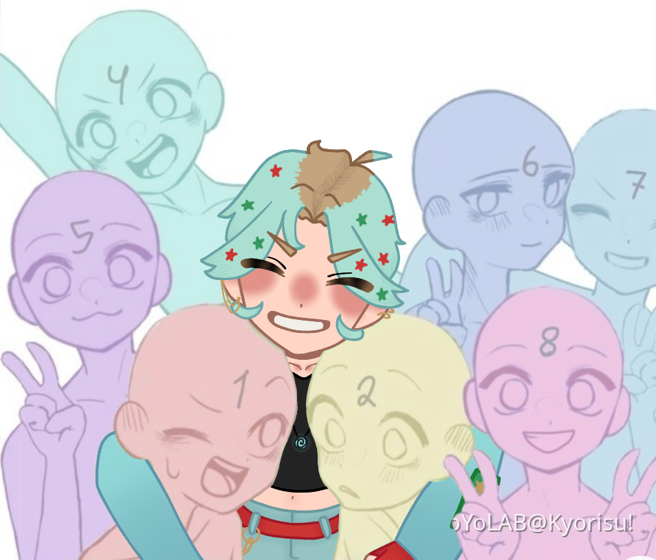 Kyorisu's oc art collab :3 Genshin Impact | HoYoLAB