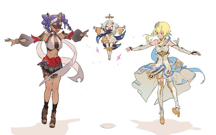 jeht and lumine <3 Genshin Impact | HoYoLAB