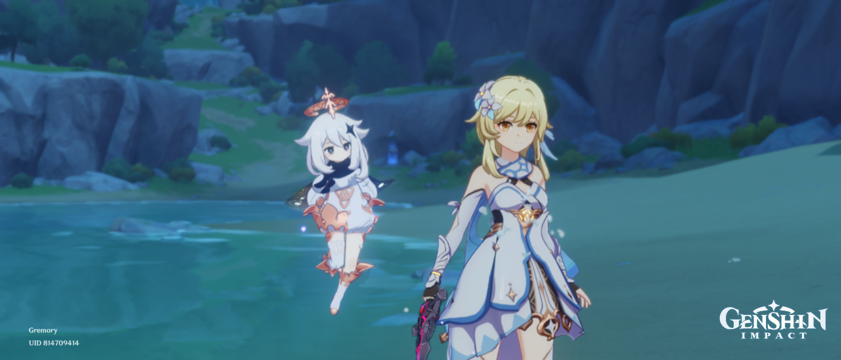 pov: you just caught paimon through your fishing rod Genshin Impact ...