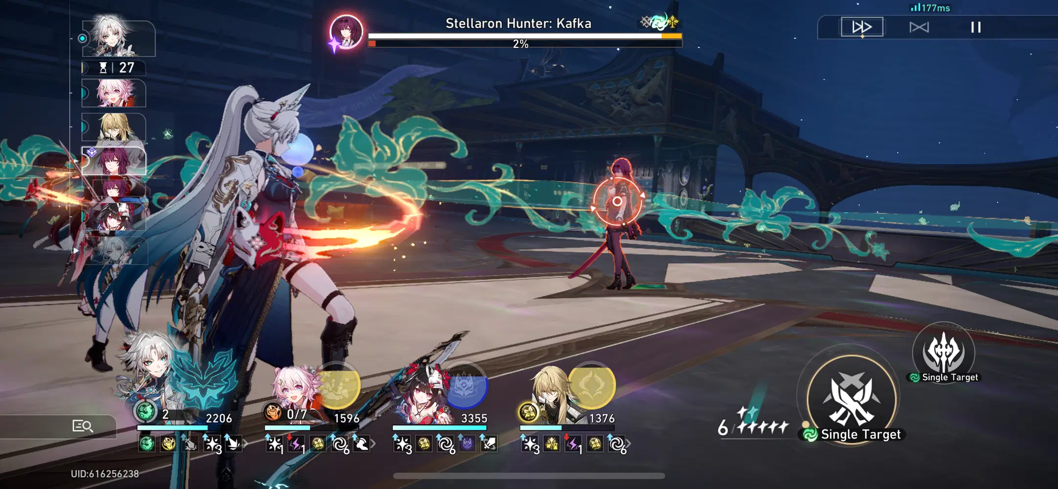 The F2P General Feixiao, Sparkle and Loucha team! 2 cycles first node on  MOC 12 Honkai: Star Rail | HoYoLAB