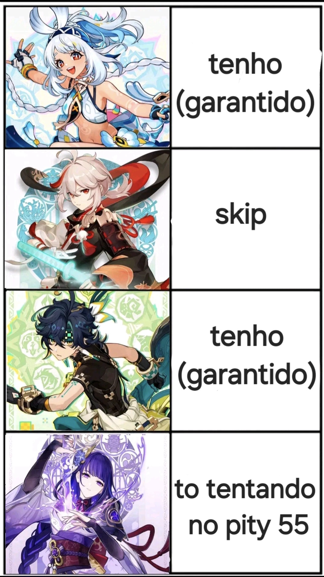 quero mais liks Genshin Impact HoYoLAB