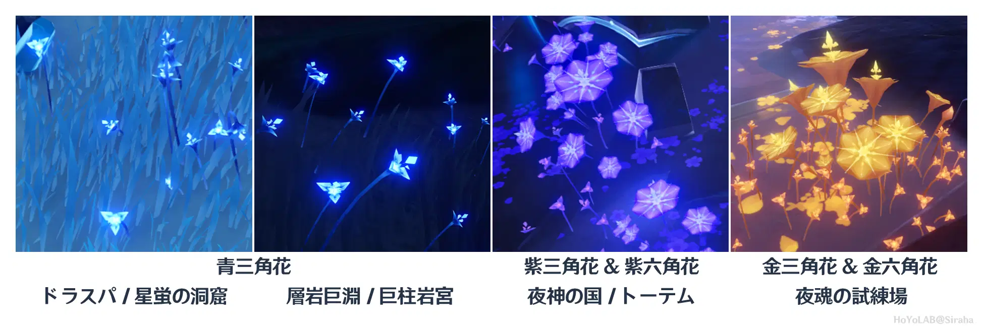 三角花と六角花の調査 Genshin Impact | HoYoLAB