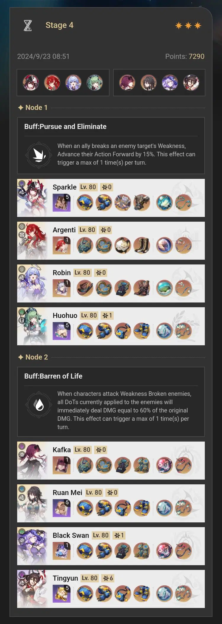 Argenti full form and dot no heal Honkai: Star Rail | HoYoLAB