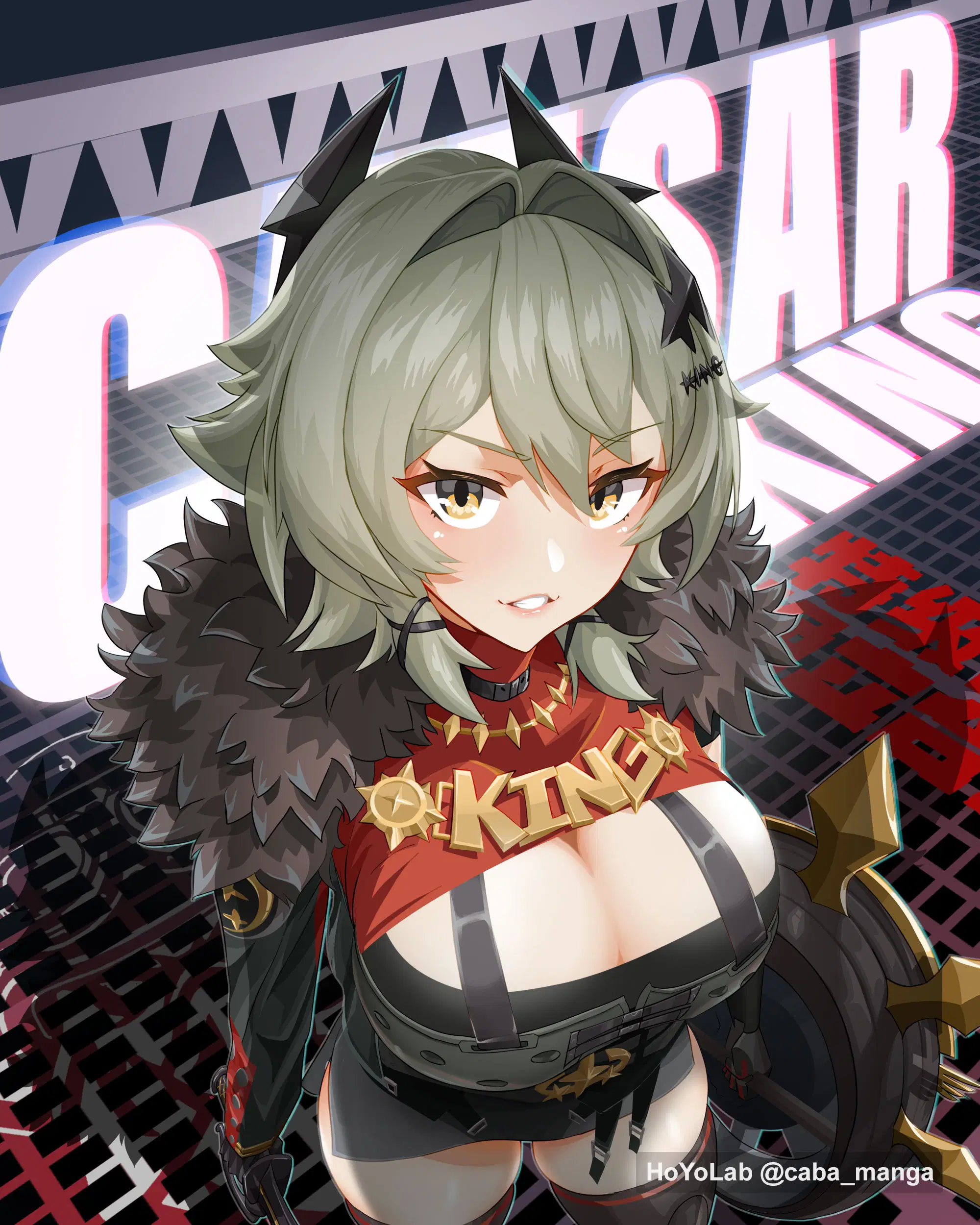 Caesar King Fan Art by caba_manga Zenless Zone Zero HoYoLAB