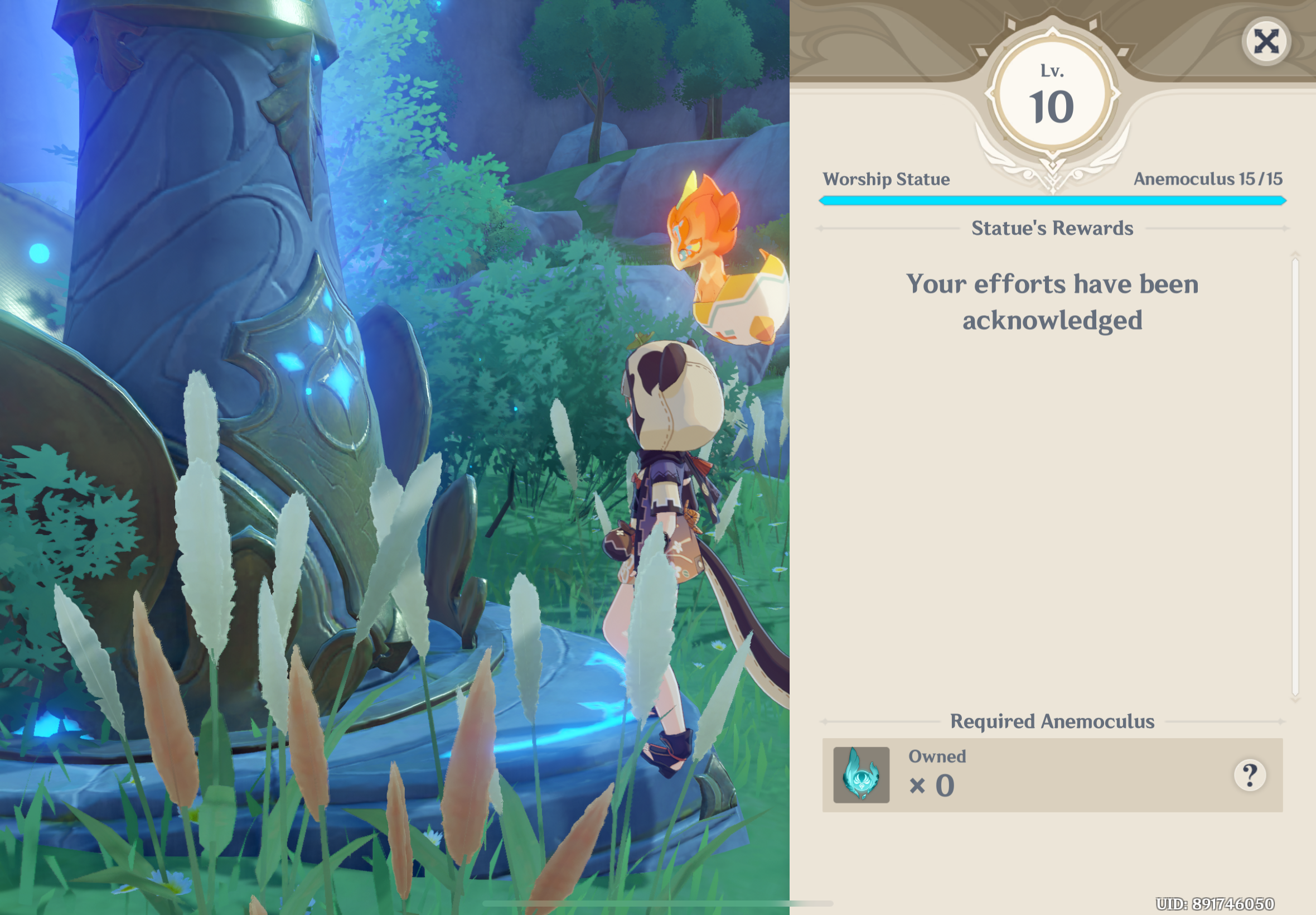 after a year of playing i finally finished this today Genshin Impact ...