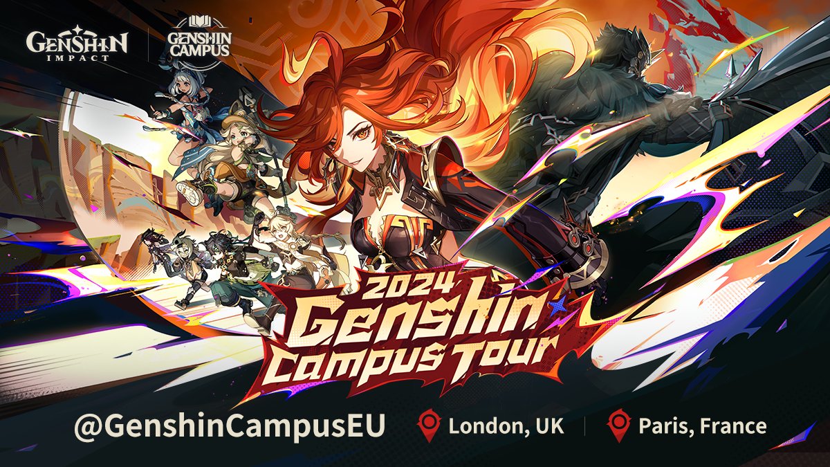 原神 GenshinCampusTour2024 ロンドン EU 原神 GenshinCampusTour2024 ロンドン EU