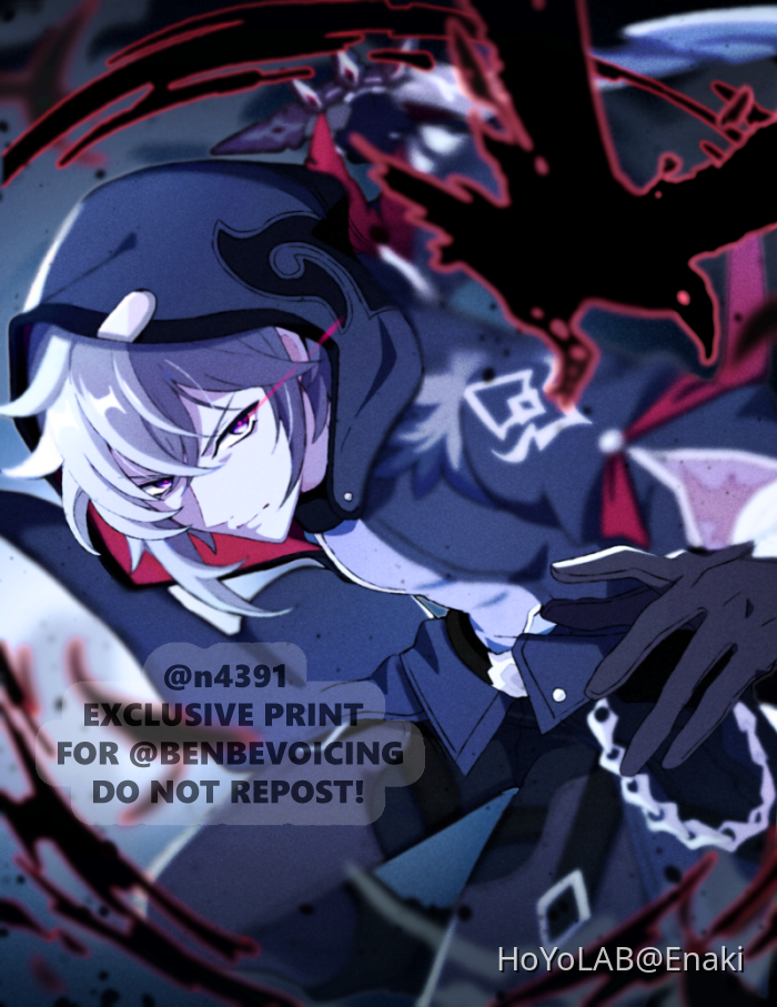 Moze Print for his English VA! Honkai Star Rail HoYoLAB