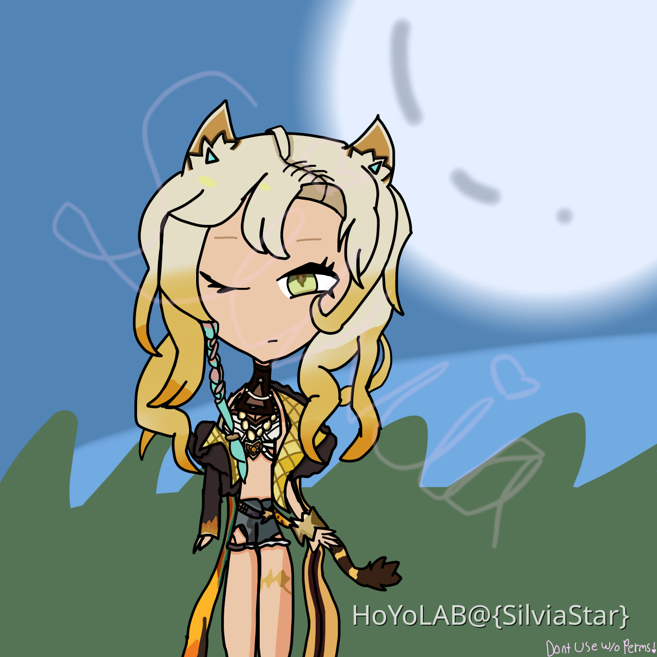 Xilonen Fanart!! (This took 1 Hour and 30 minutes bro..) Genshin Impact ...