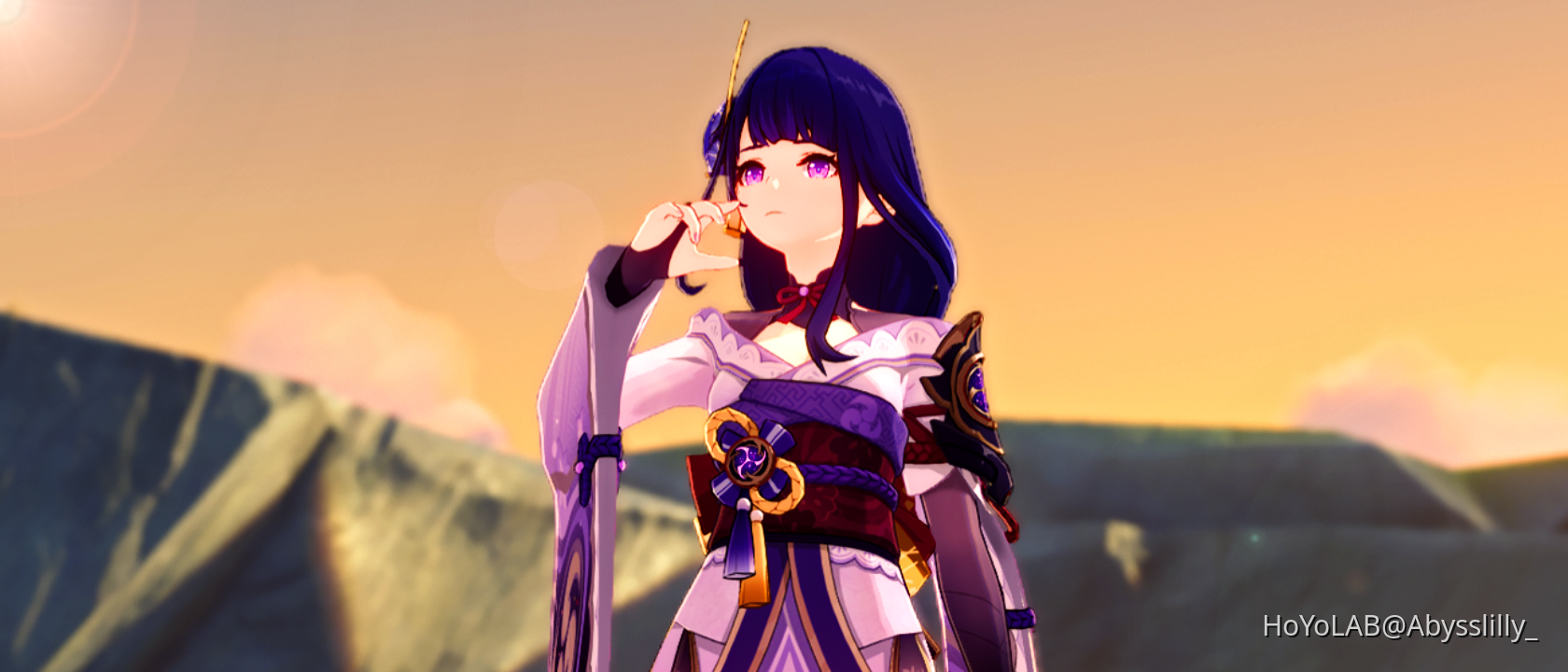 The beautiful Raiden shogun Genshin Impact | HoYoLAB