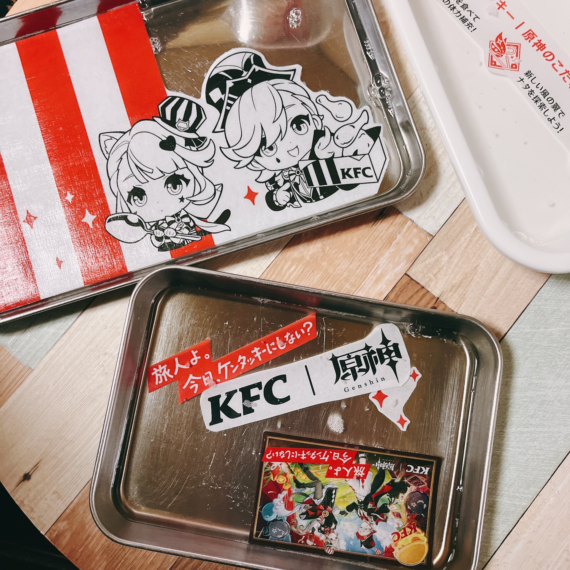 原神×ケンタッキー　複製原画 原神×ケンタッキー 複製原画 佐月 (@bocxk) / X