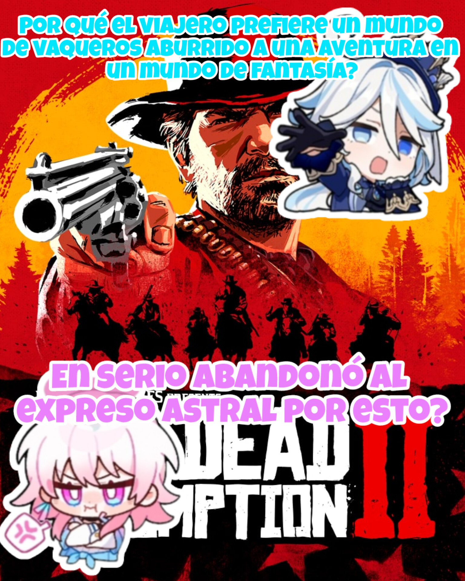 Furina y Marzo después del RDR2. Genshin Impact | HoYoLAB