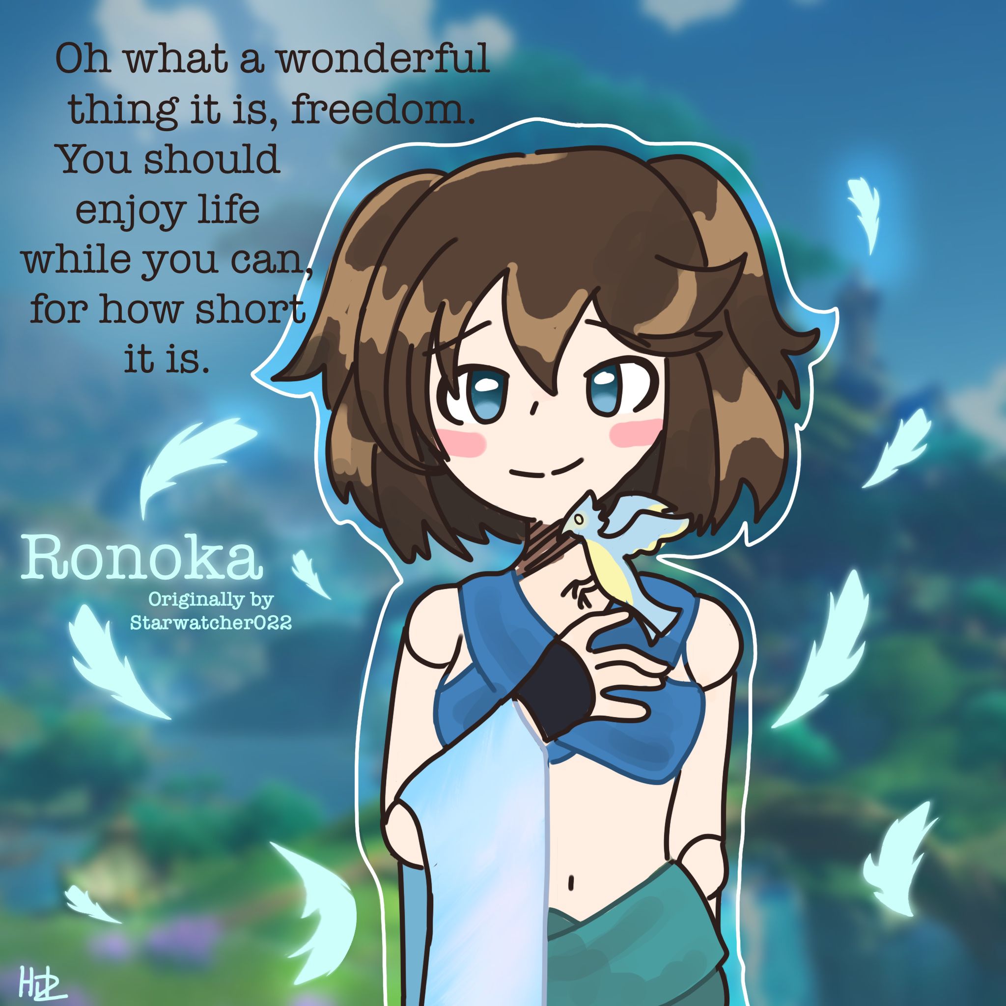 Oc Rokea Ronoka! Original OC by Starwatcher022 Genshin Impact | HoYoLAB
