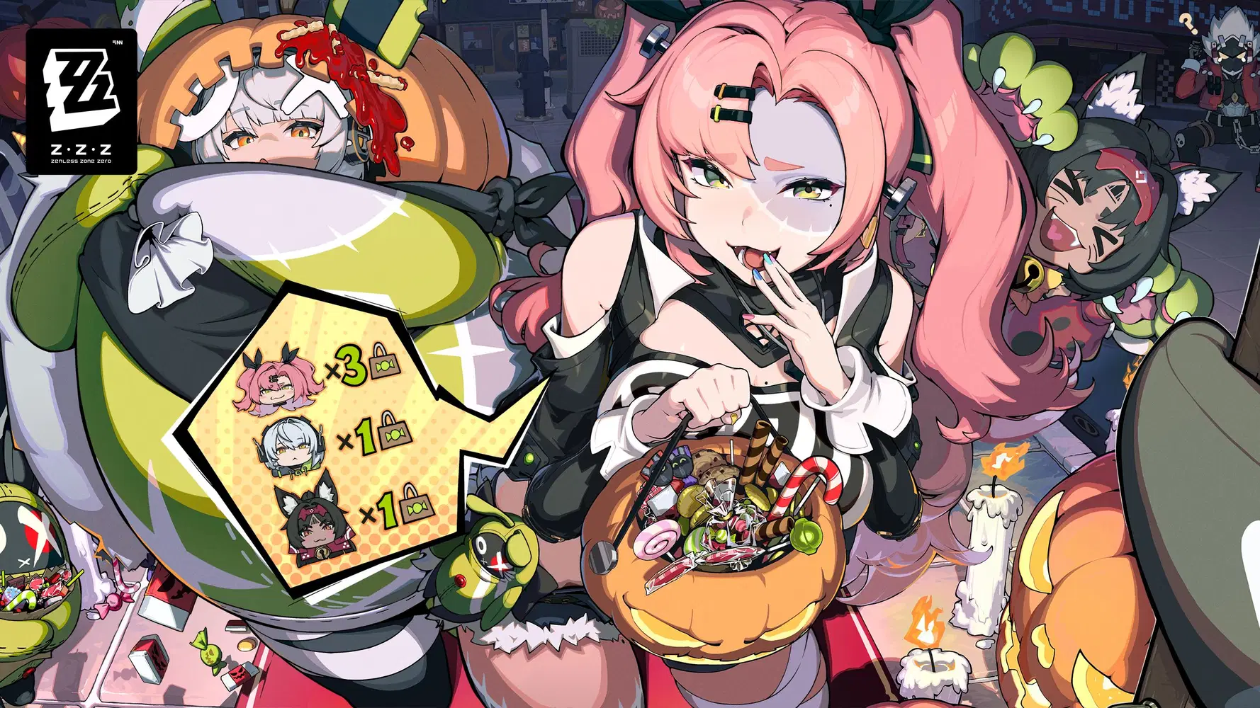 Happy Halloween] Trick or Treat Zenless Zone Zero | HoYoLAB