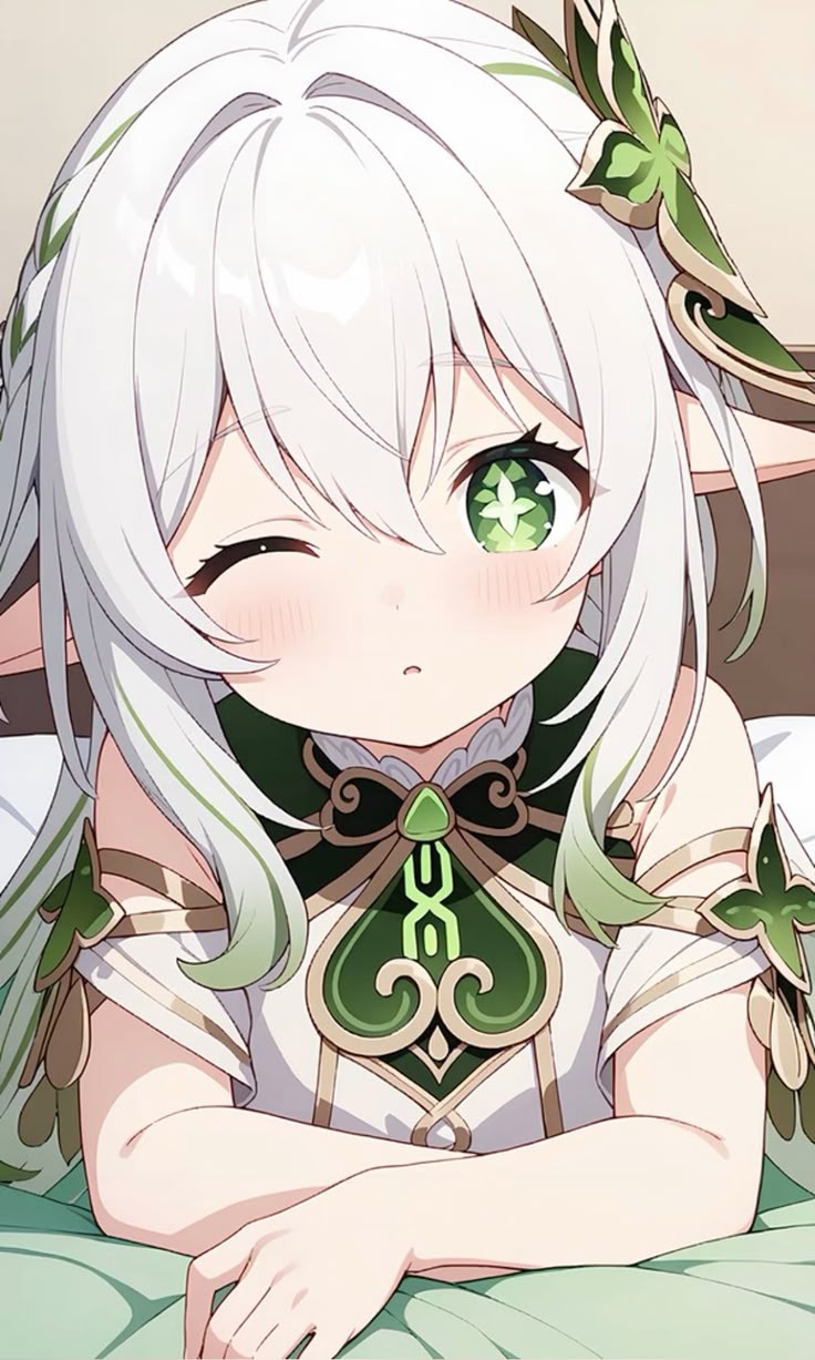 Nahida 💚 💚 💚.HoYoverse,Genshin,Impact,Honkai3rd,Tears,of,Themis,Check-In...