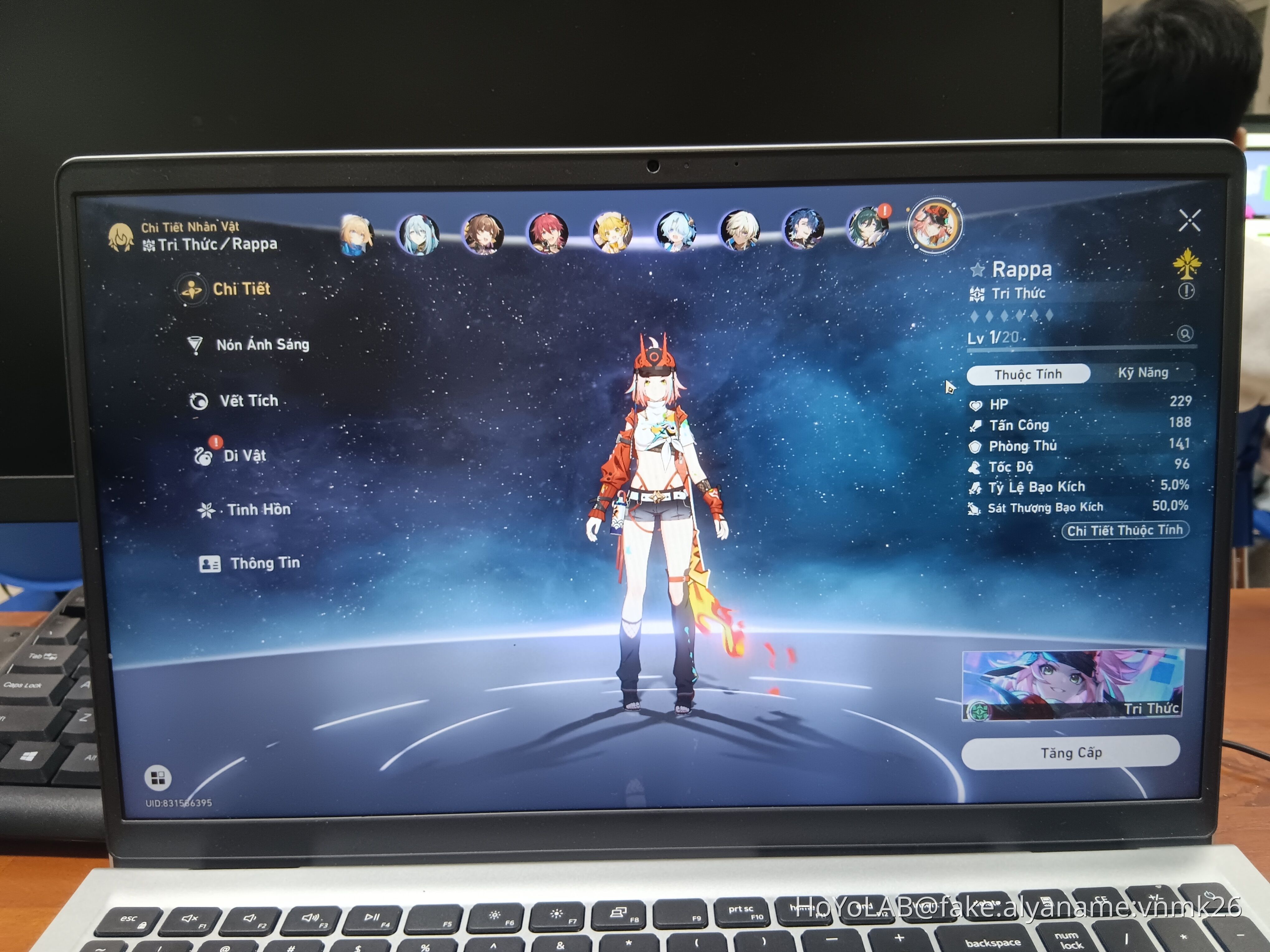 10 roll Rappa 55 roll Nón AS Rappa Honkai: Star Rail | HoYoLAB